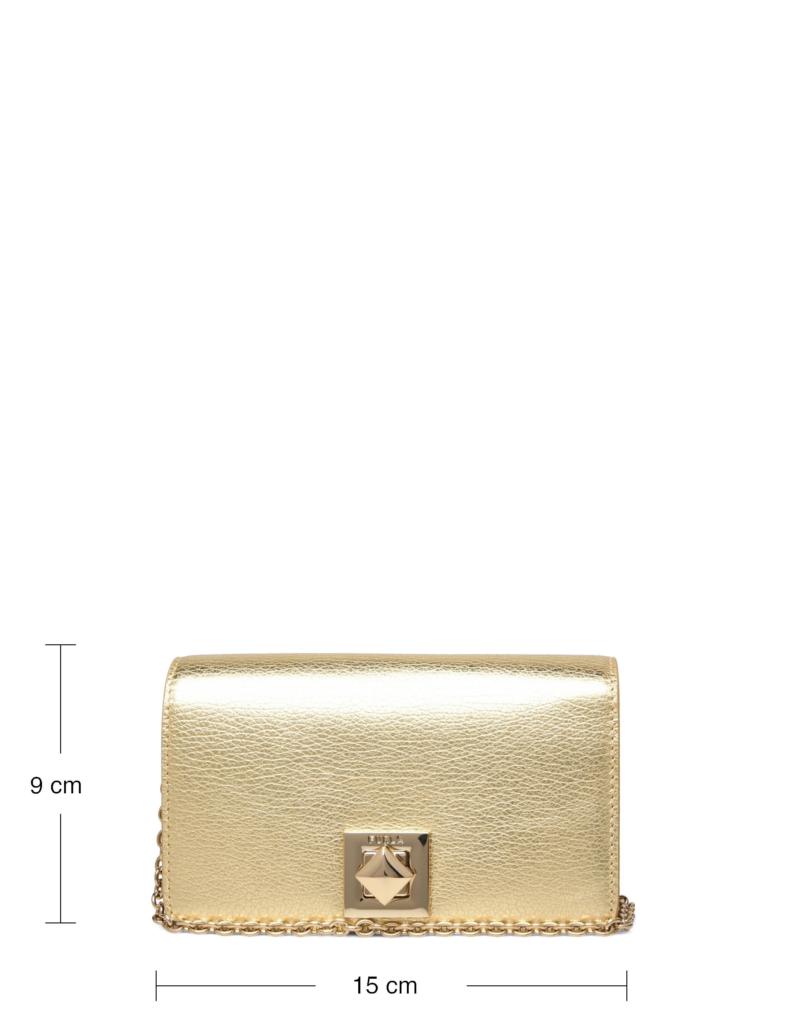 Furla - FURLA PALOMA MINI CROSSBODY - color gold - 5