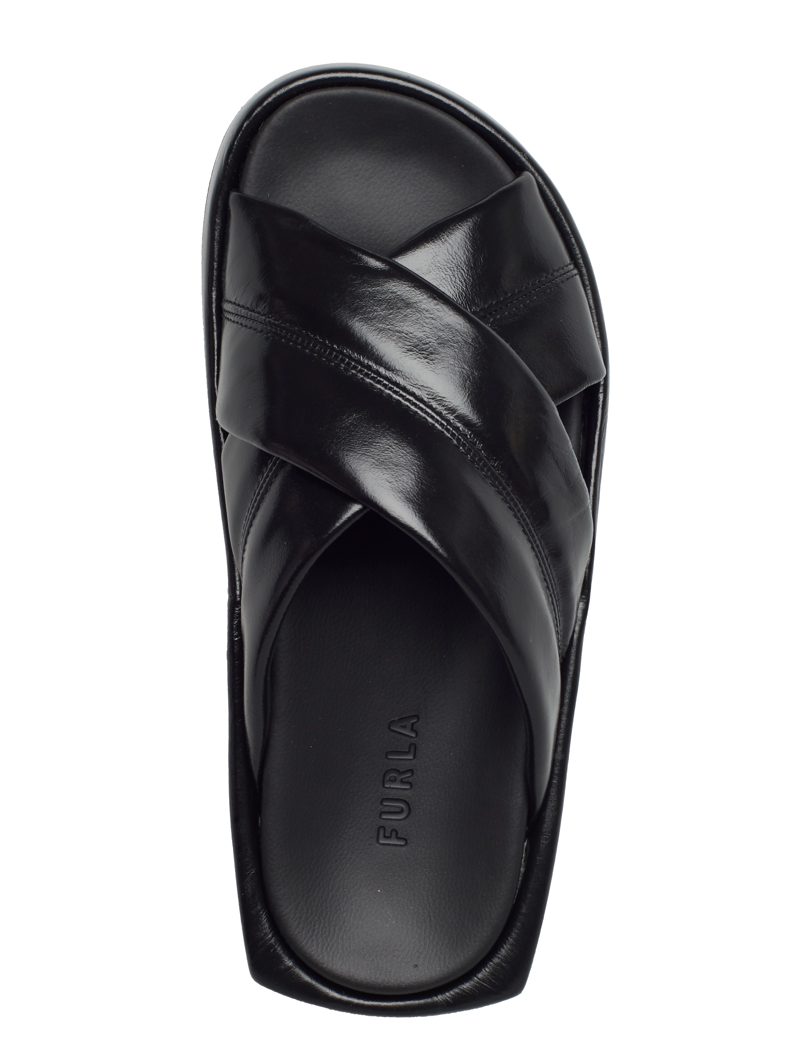 Furla - FURLA CROSS FUSBET SANDAL T.40 - nero - 3