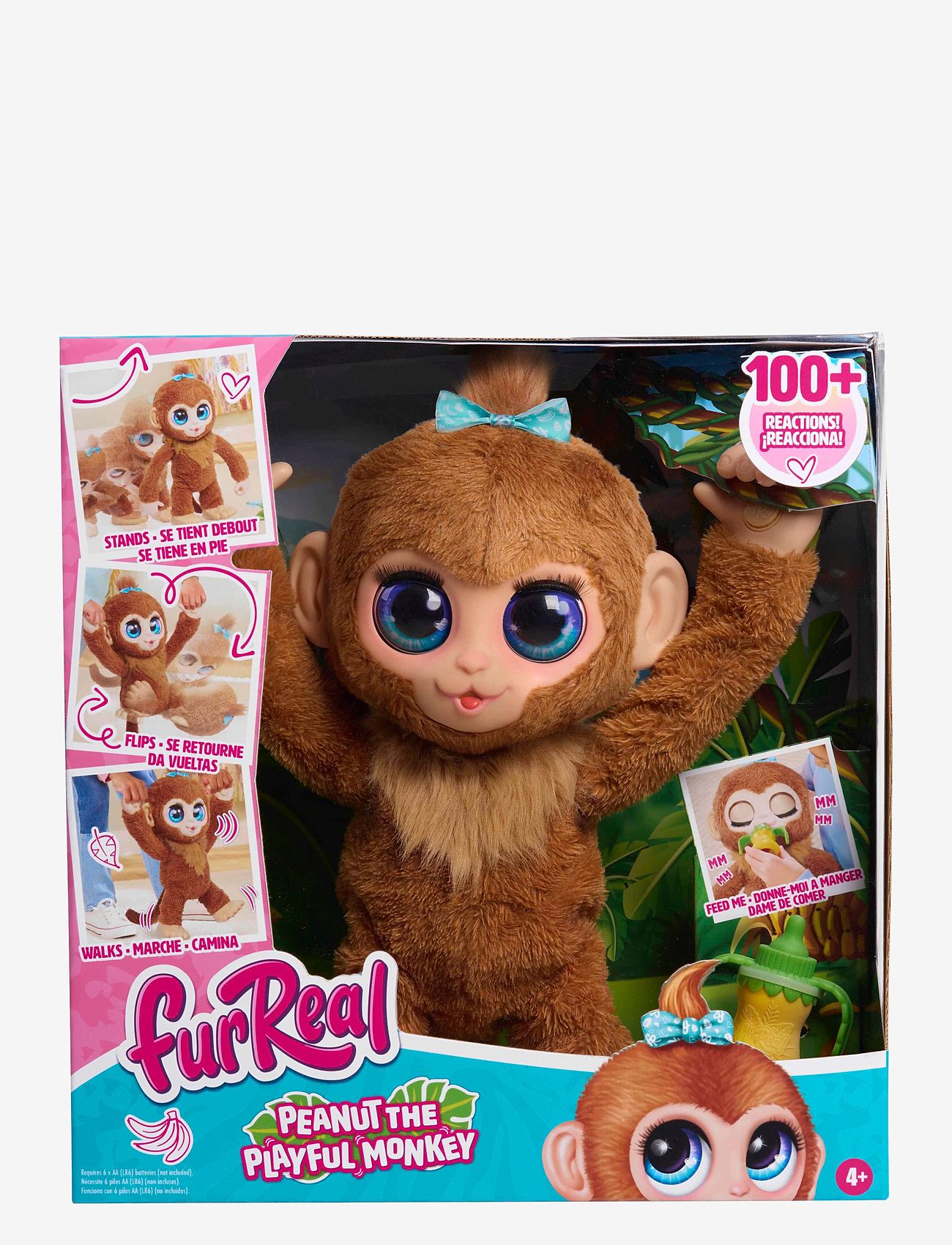 FurReal - FurReal Peanut The Playful Monkey 40 cm - multi - 0