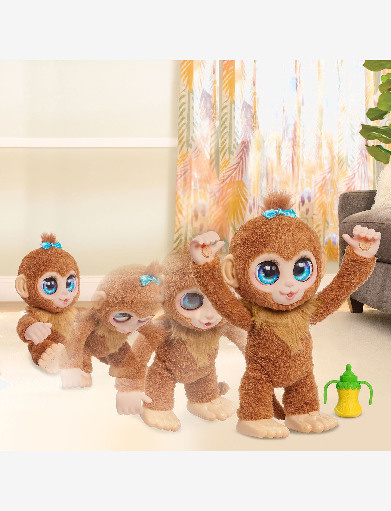 FurReal - FurReal Peanut The Playful Monkey 40 cm - multi - 5