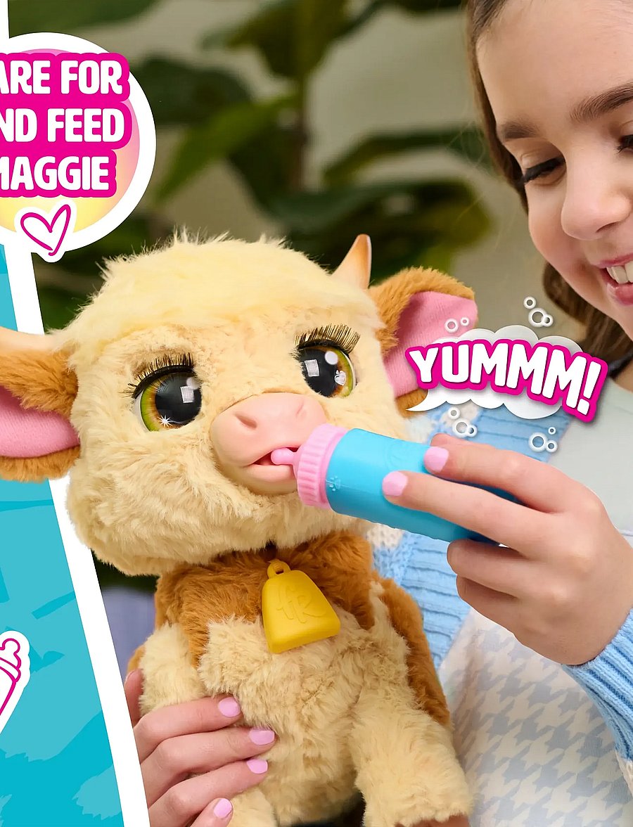 FurReal - FurReal Maggie The Feed & Follow Cow - interaktive tiere - muti - 0