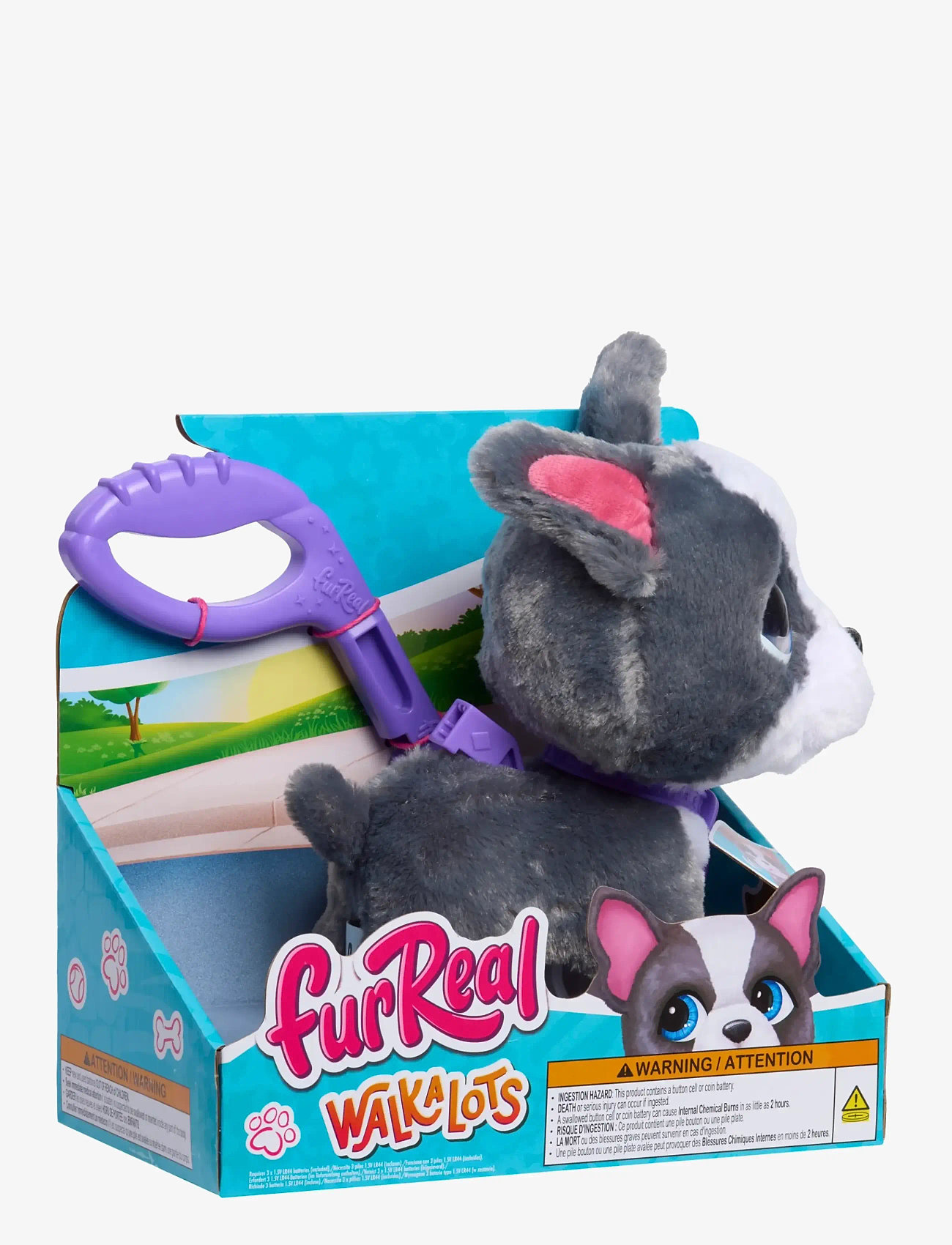 FurReal - FurReal Walk-A-Lots - French Bulldog - interaktyvūs gyvūnai - muti - 2