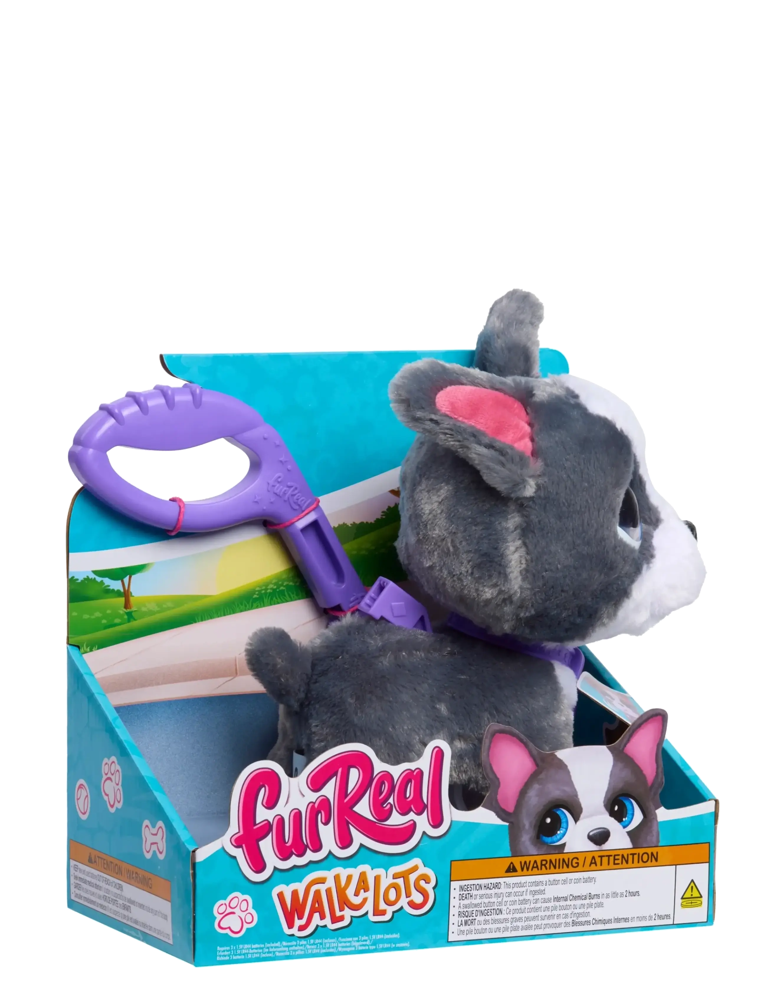 FurReal - FurReal Walk-A-Lots - French Bulldog - interaktiivsed loomad - muti - 2