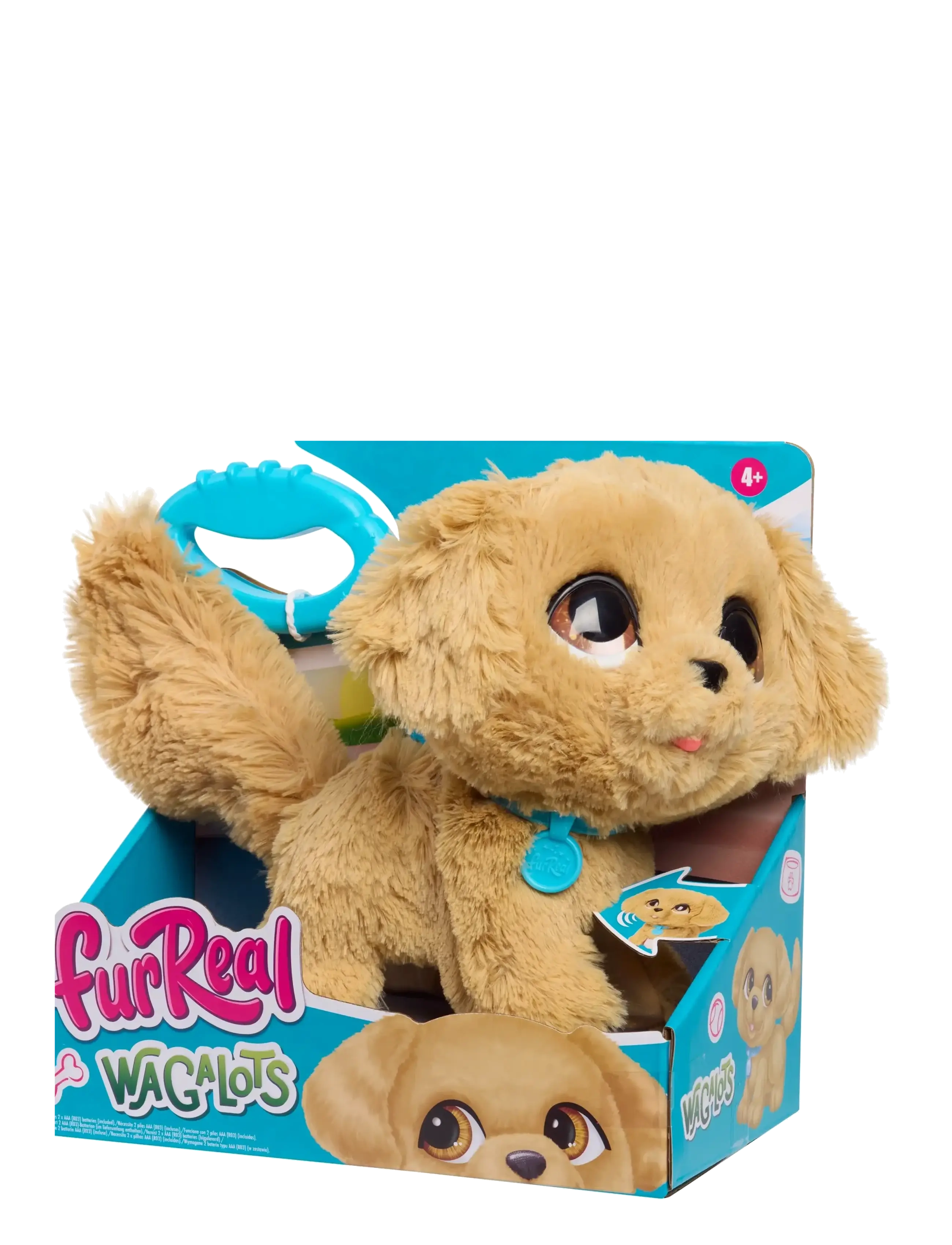 FurReal FurReal Wag-A-Lots - Golden Retriever - Interaktyvūs gyvūnai ir robotai - MUTI / beige