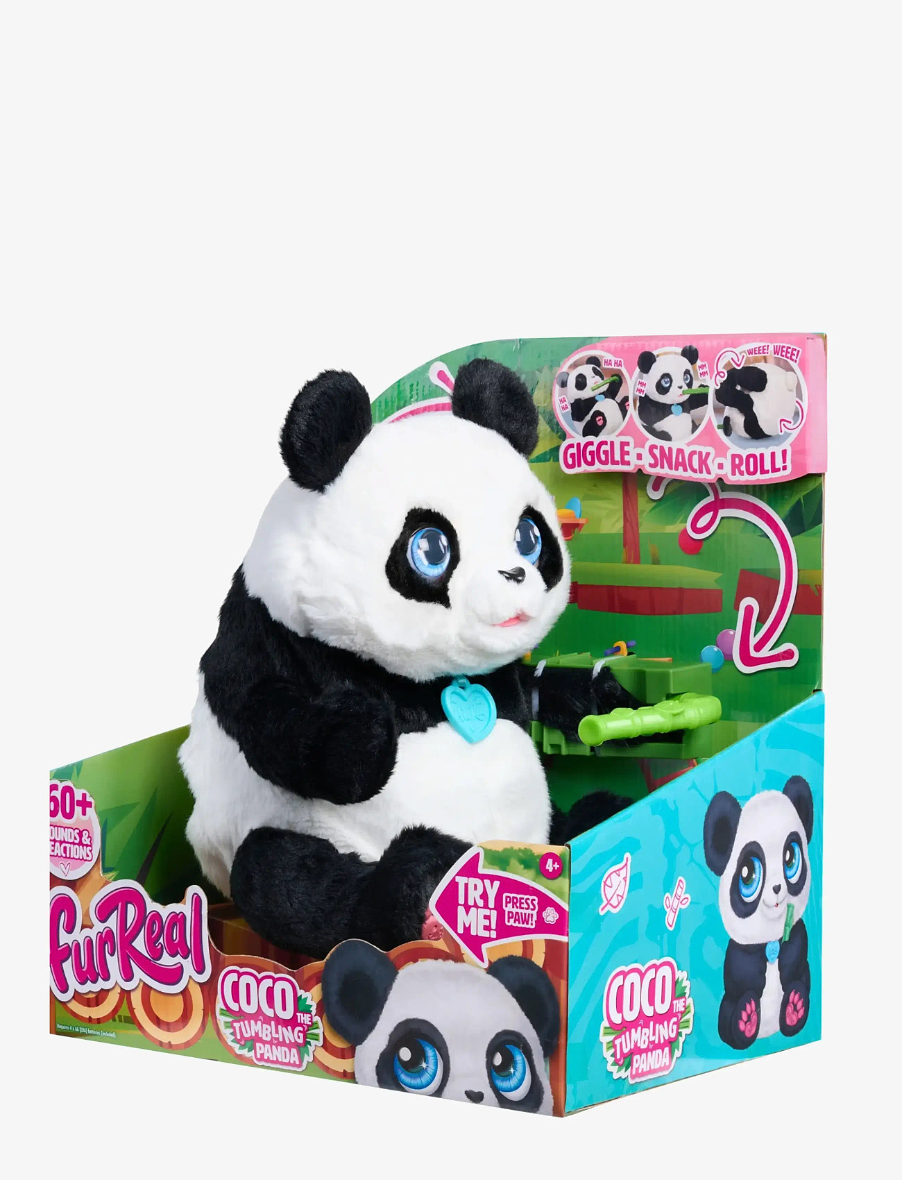 FurReal - FurReal Coco The Tumbling Panda - interaktive dyr - muti - 0