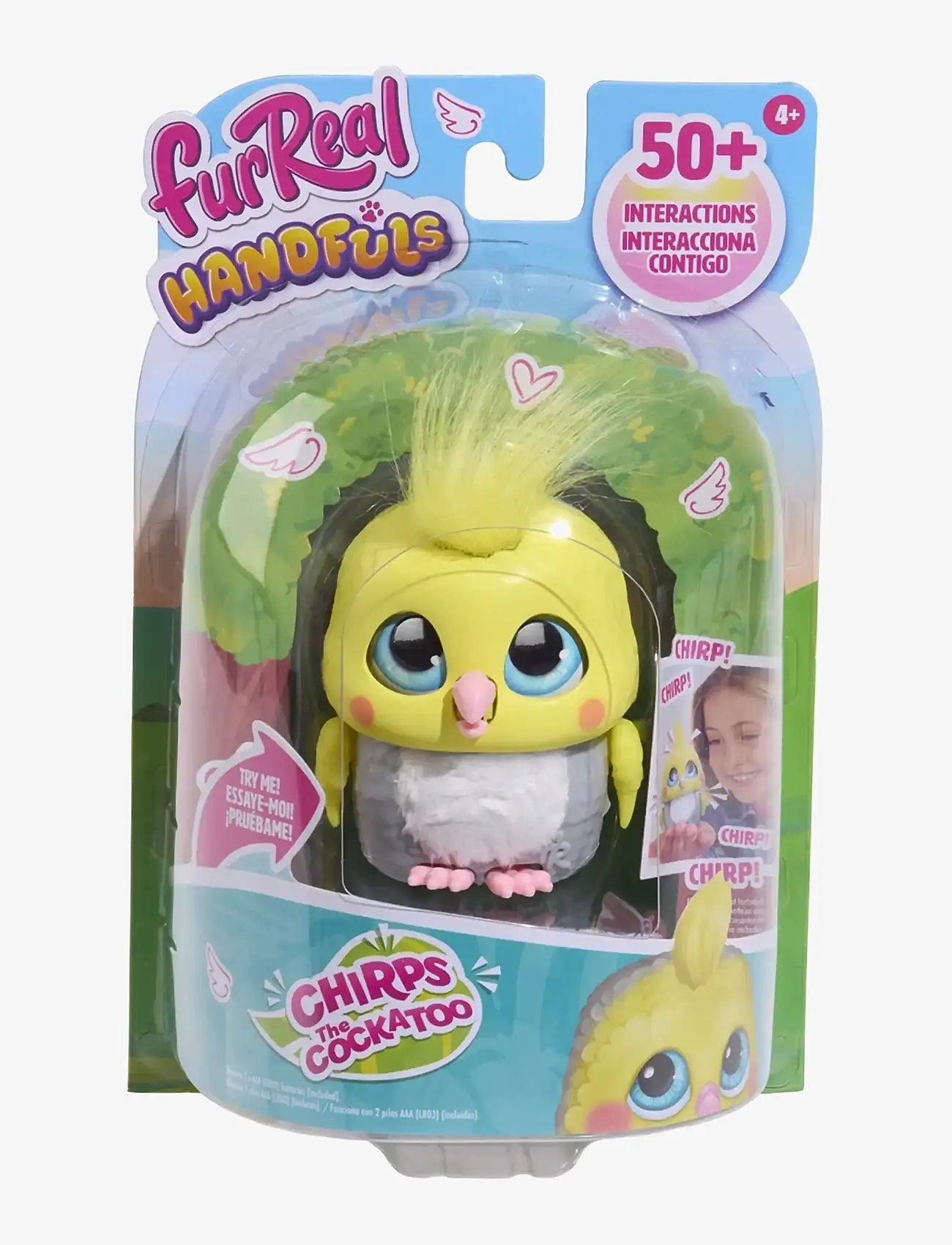 FurReal - FurReal Handfuls - Cockatoo - interaktiivsed loomad - muti - 0