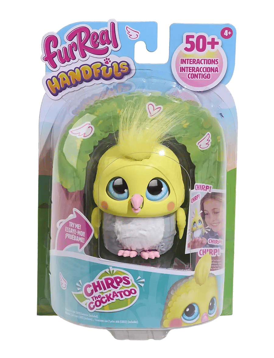 FurReal - FurReal Handfuls - Cockatoo - interaktiivsed loomad - muti - 0