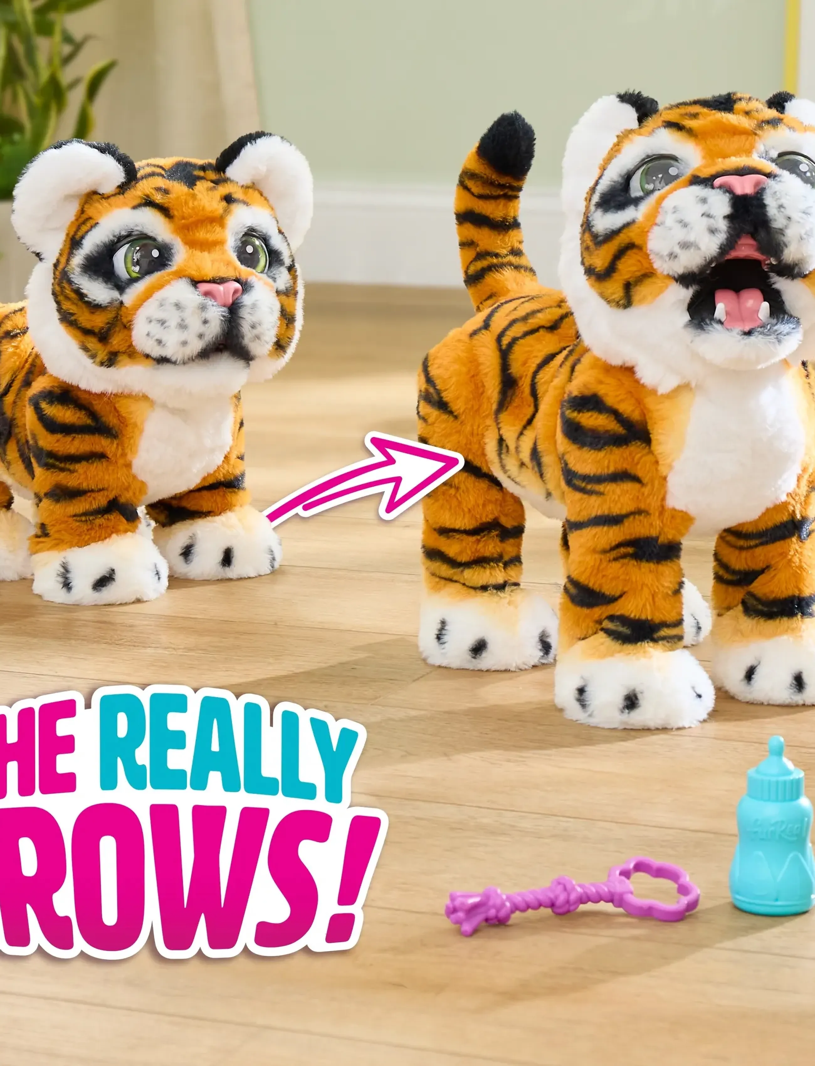 FurReal - Furreal Gabby The Grow & Roar Tiger - interaktive dyr - multi - 5