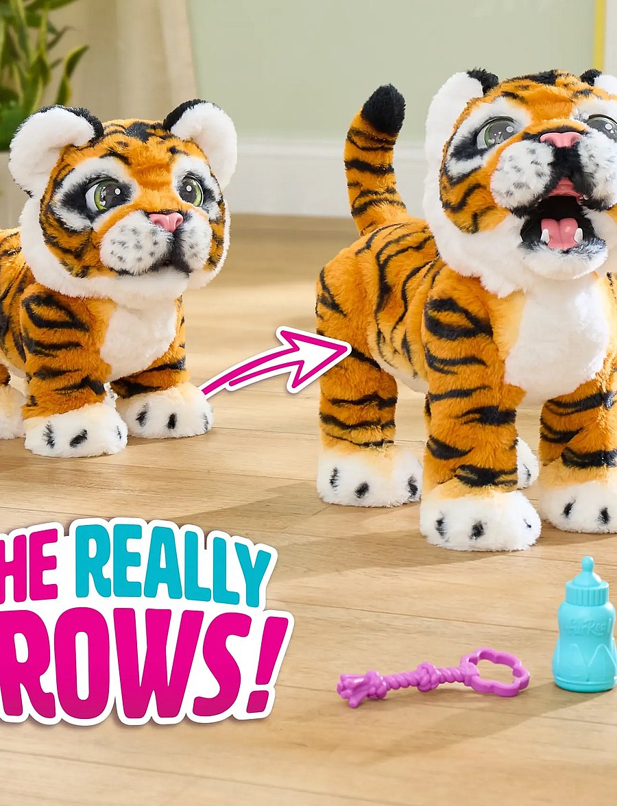 FurReal - Furreal Gabby The Grow & Roar Tiger - interaktiva djur - multi - 5