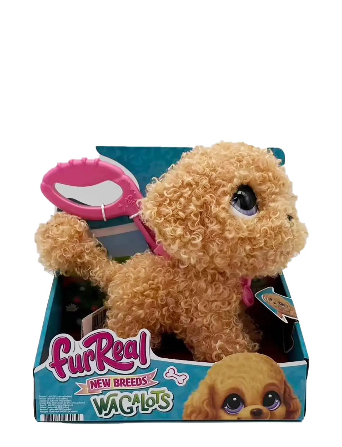 FurReal Furreal Wag-A-Lots Poodle 23 cm - Interaktiva djur och robotar - MULTI / brown