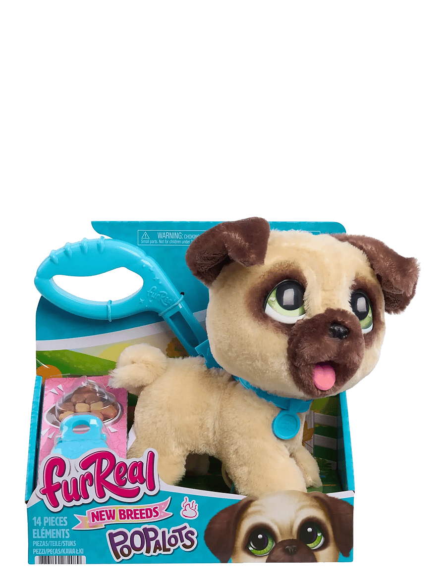 FurReal - Furreal Poop-A-Lots Pug 23 cm - interaktive dyr - multi - 1