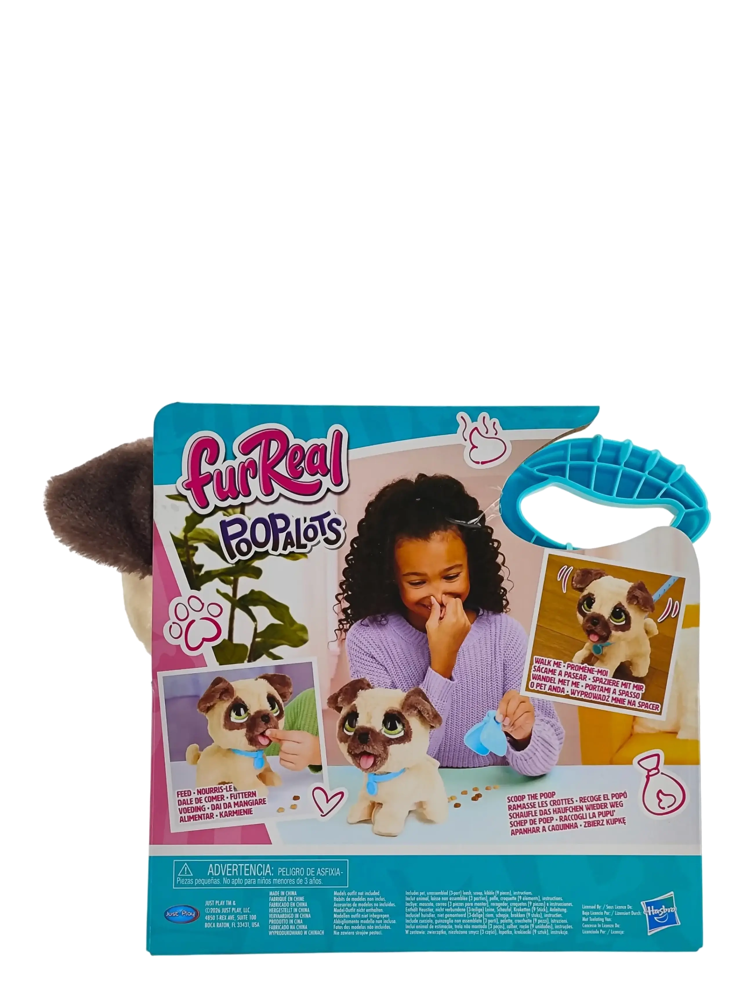 FurReal - Furreal Poop-A-Lots Pug 23 cm - interaktive dyr - multi - 5