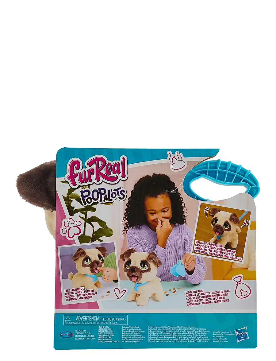 FurReal - Furreal Poop-A-Lots Pug 23 cm - interaktive dyr - multi - 5