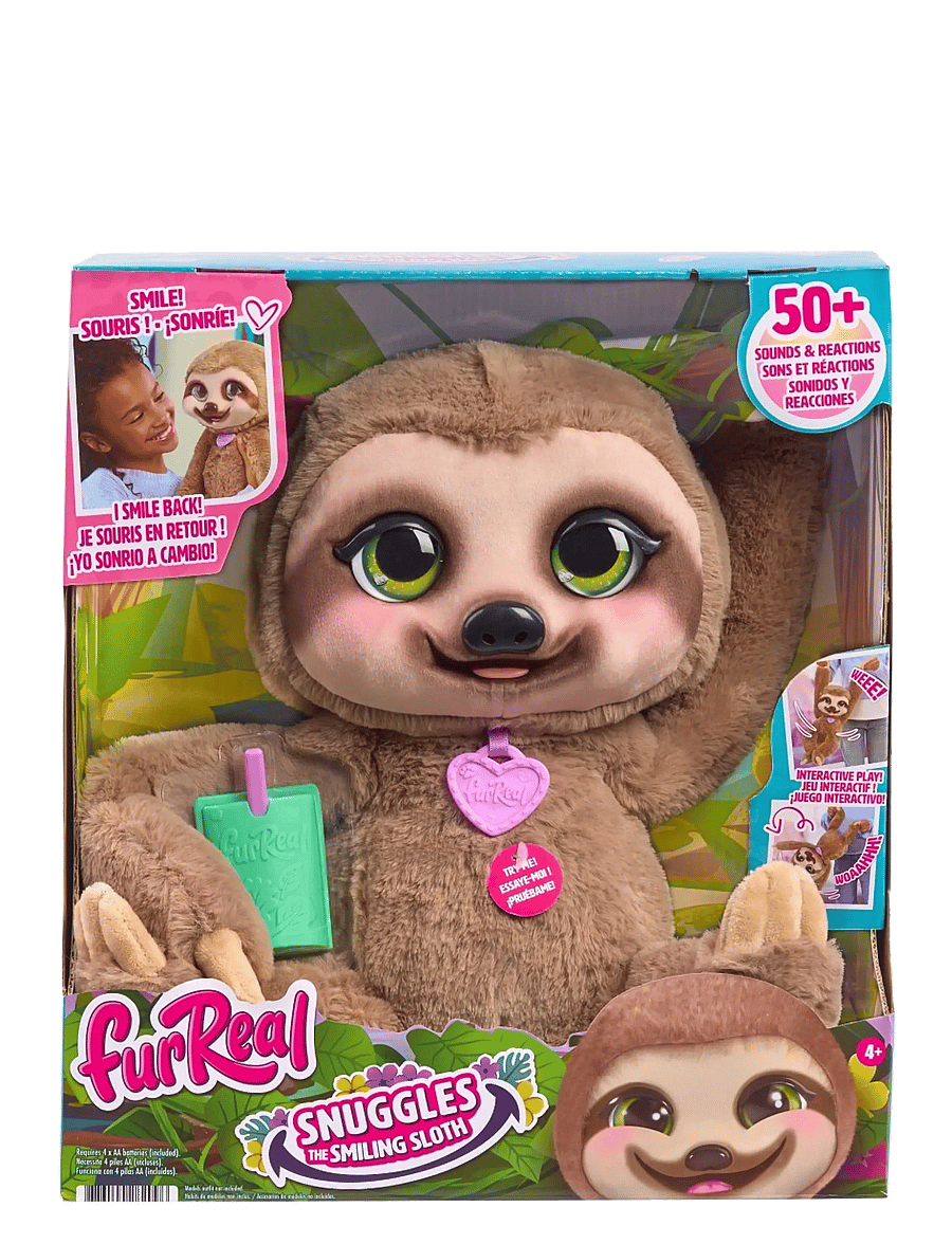 FurReal - Furreal Snuggles The Smiling Sloth - mjukisdjur - multi - 1