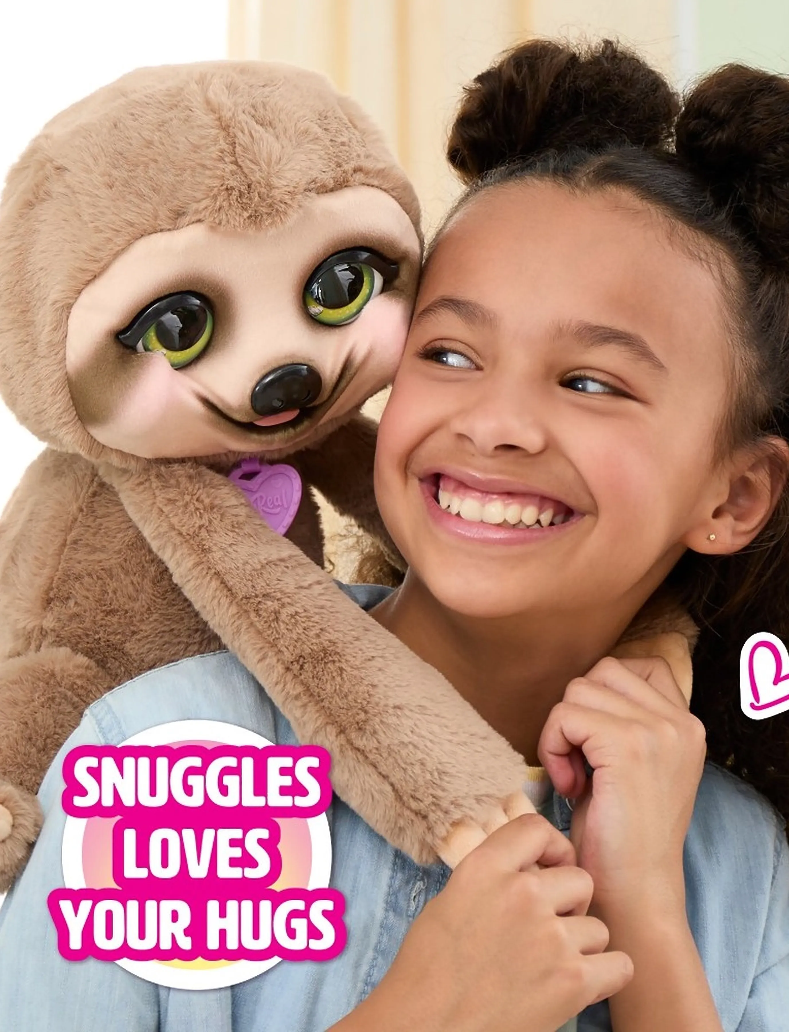 FurReal - Furreal Snuggles The Smiling Sloth - mjukisdjur - multi - 5