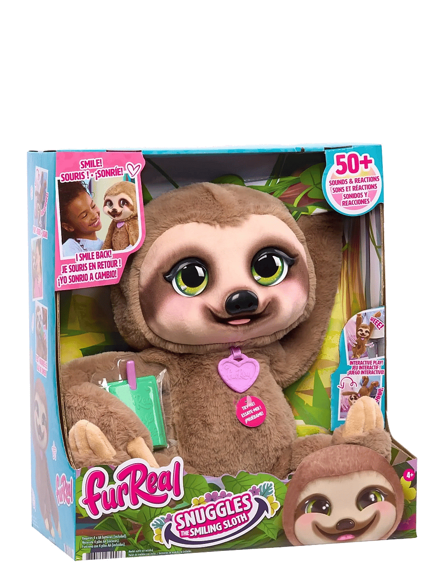FurReal - Furreal Snuggles The Smiling Sloth - mjukisdjur - multi - 3
