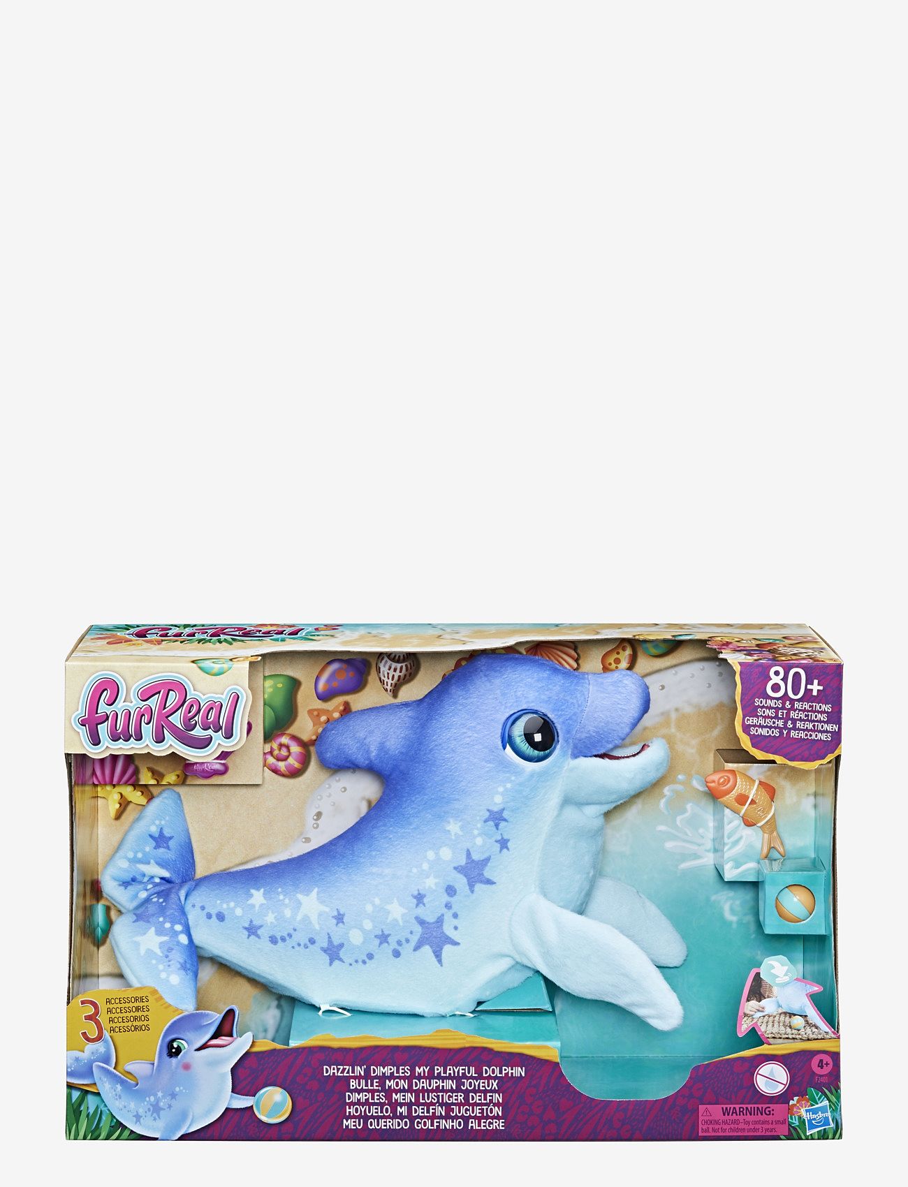 FurReal - furReal Dazzlin' Dimples My Playful Dolphin - bursdagsgaver - multi-color - 0