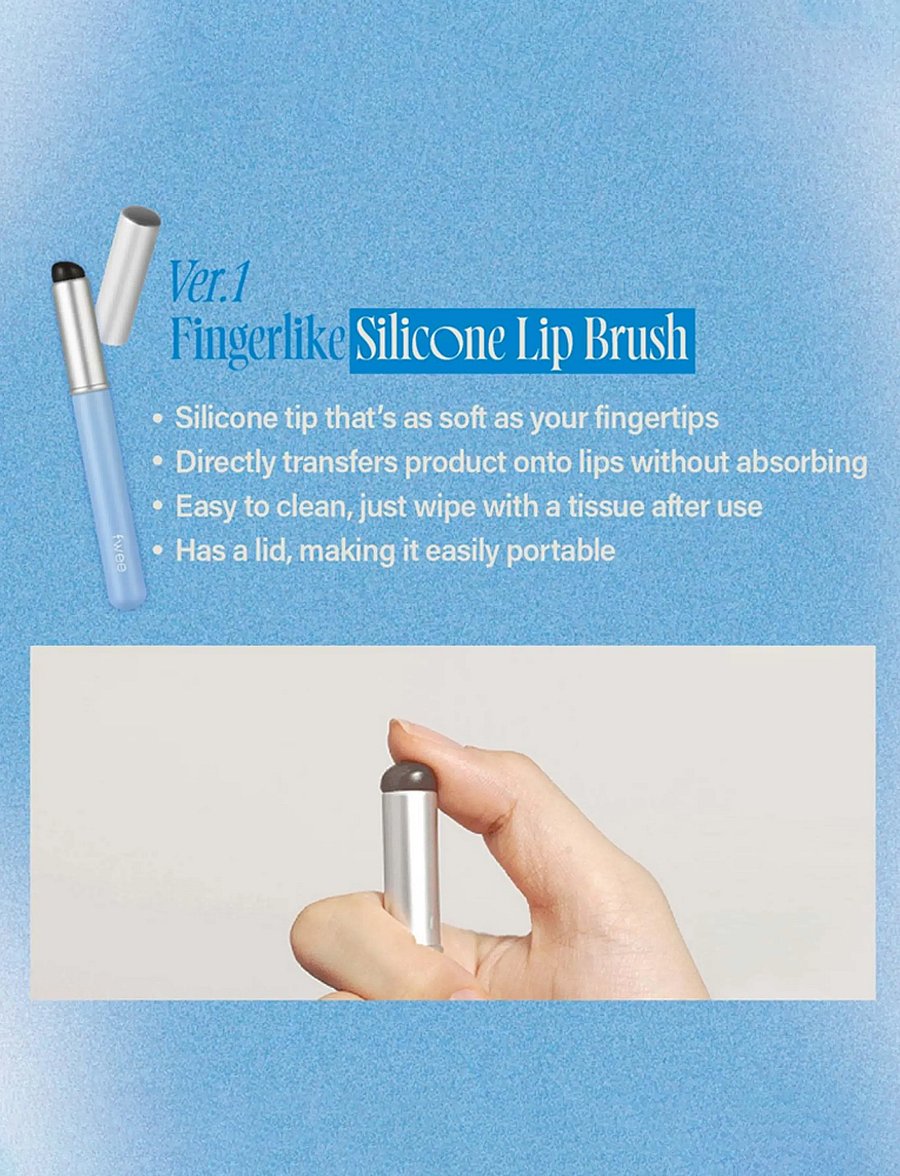 FWEE - Fingerlike Silicone Lip Brush - smink - clear - 0