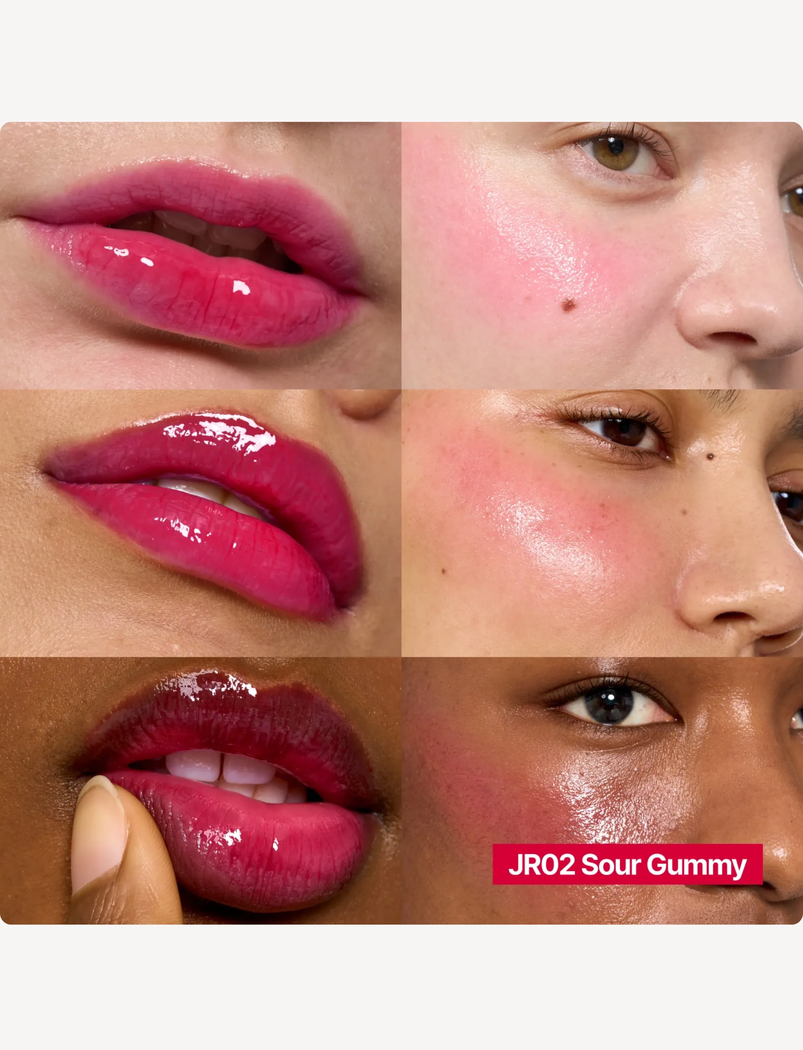 FWEE Glowy Jelly Pot, 4 G, Red, Læber > Læbefarve & Cheek Tint, Dame