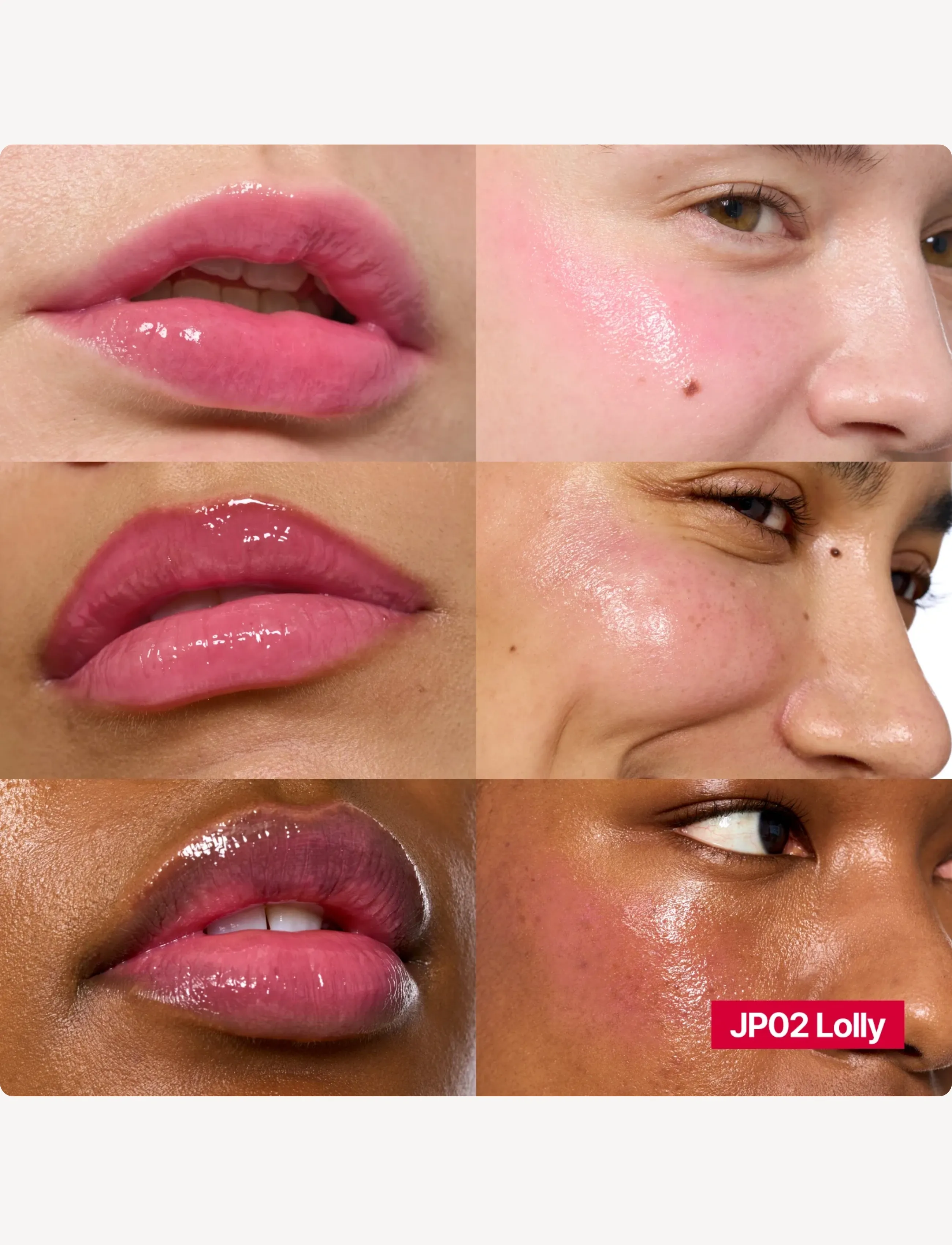 FWEE Glowy Jelly Pot, 4 G, Pink, Læber > Læbefarve & Cheek Tint, Dame