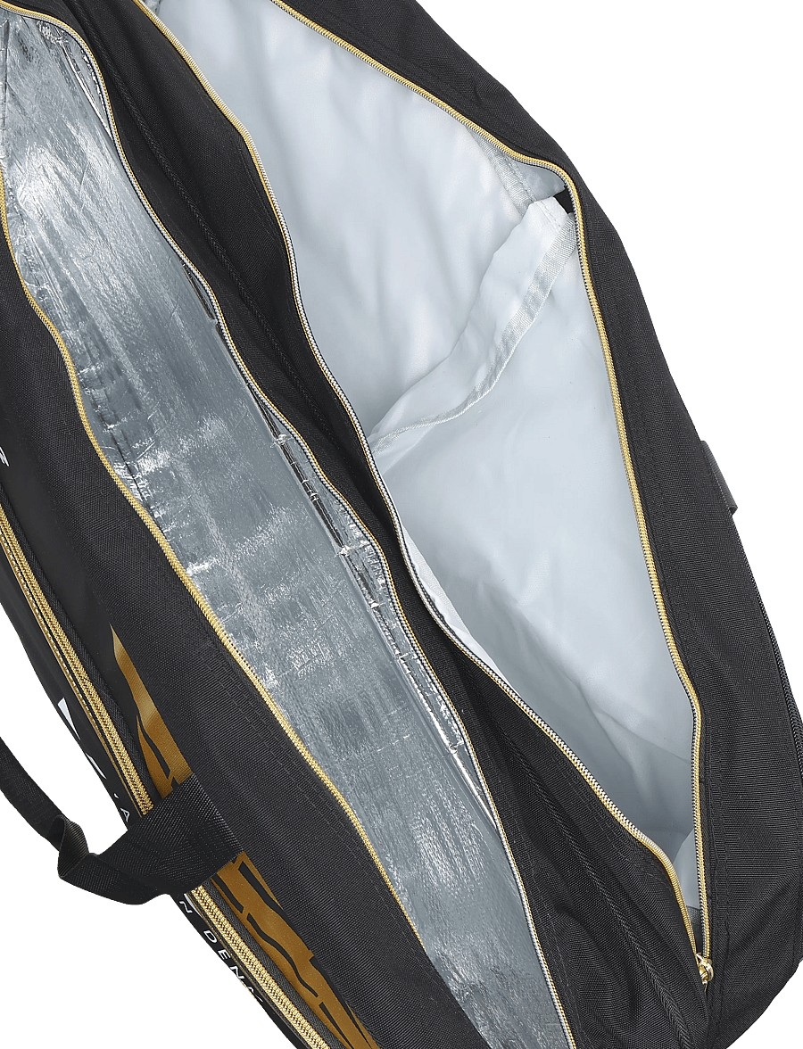 FZ Forza - Tour Line Square - taschen für schlägersportarten - black/gold - 3
