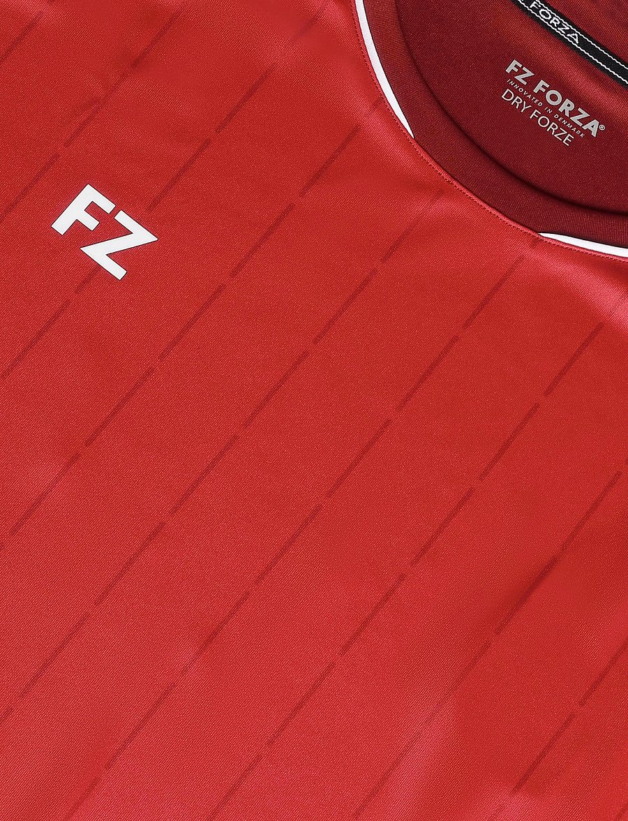 FZ Forza - FZ Forza Badminton SS Tee - t-shirts - chinese red - 2