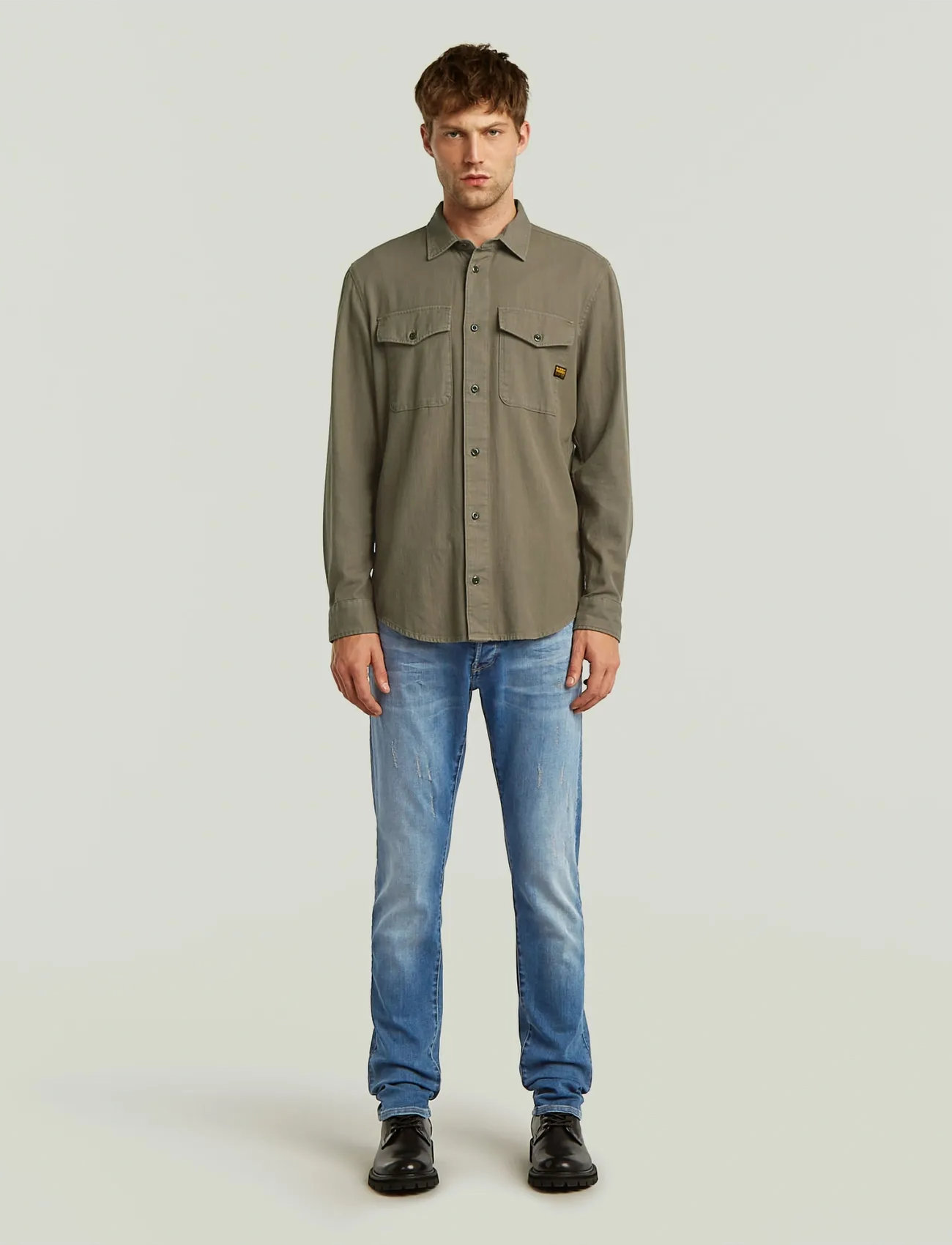 G-Star Marine Slim Shirt L\S - - S 2