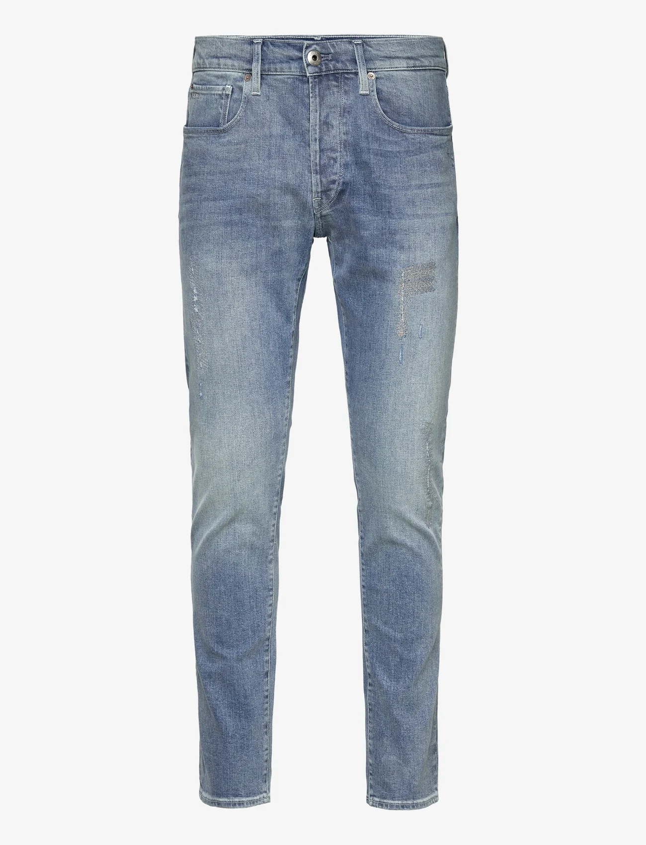 G-Star RAW - 3301 Slim - slim jeans - vintage ripped sea breeze - 0