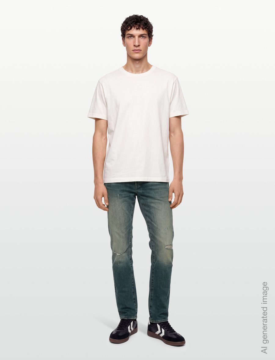 G-Star - 3301 Slim - slim jeans - vintage crossover destroyed - 0