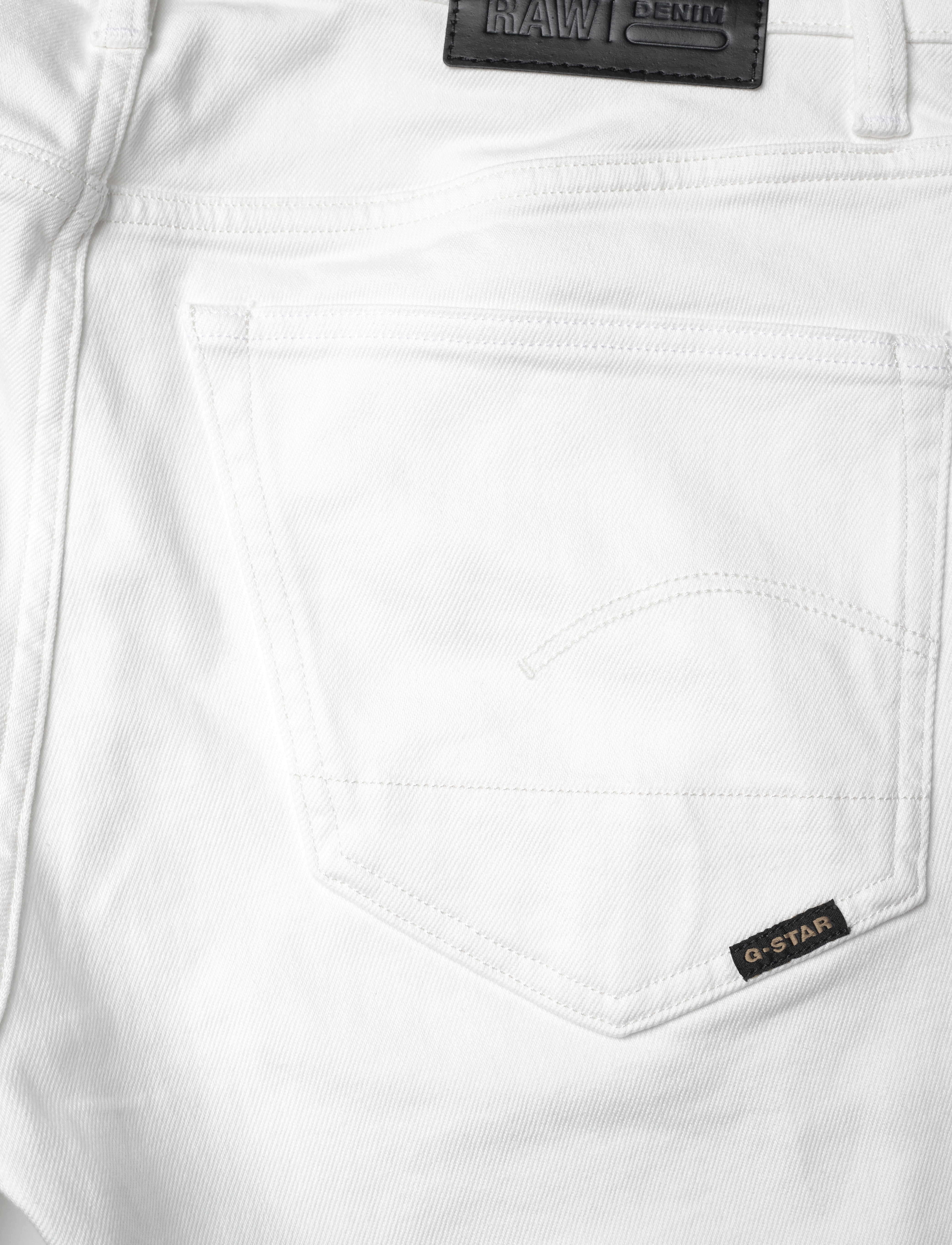 G-Star - 3301 Slim - hosen & jeans - 3d lt chalk gd - 5