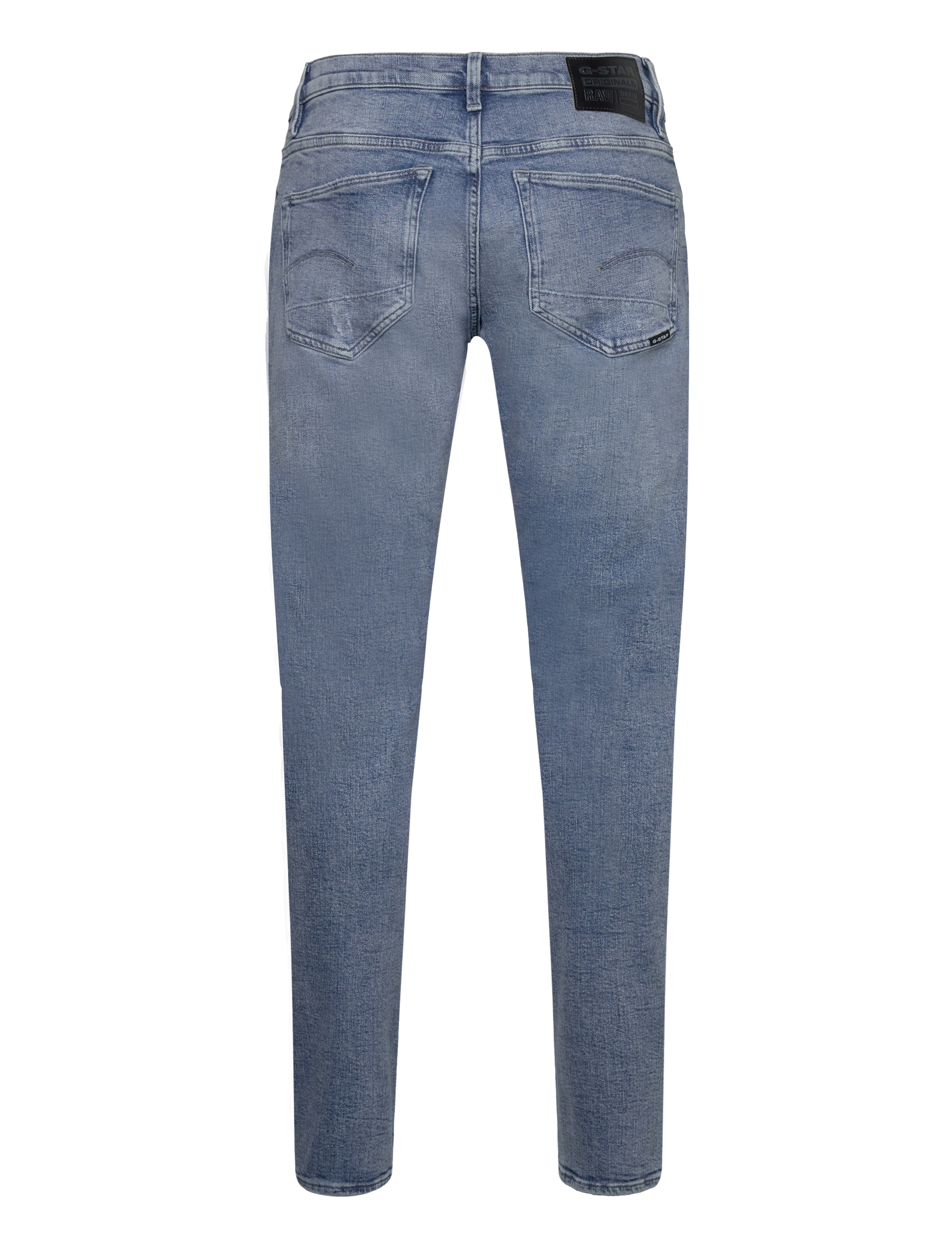 G-Star - 3301 Slim - hosen & jeans - sun faded blue donau restored - 2