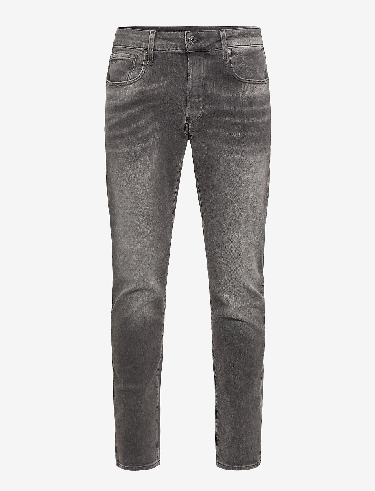 G-Star - 3301 Slim - bukser & jeans - antic charcoal - 0