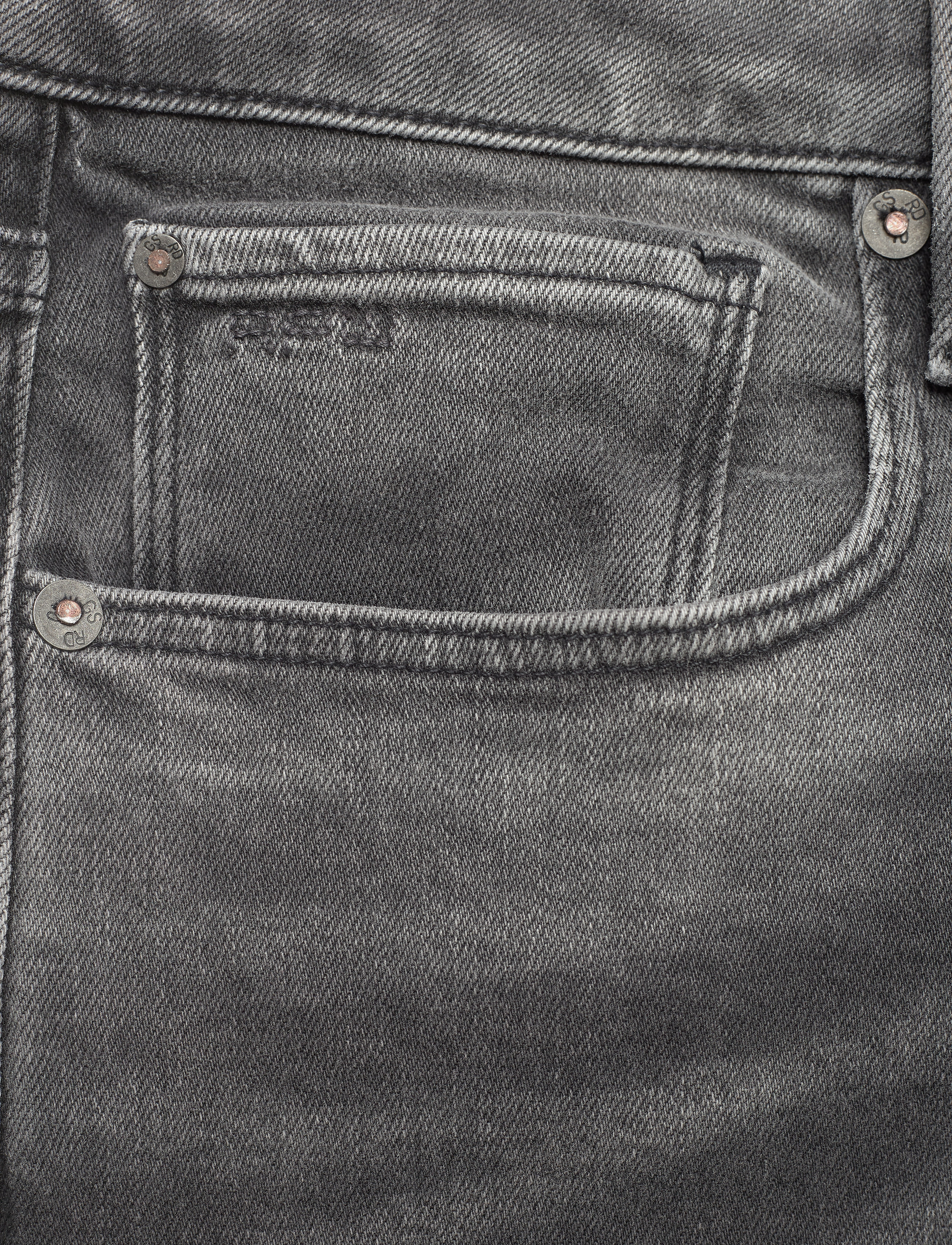 G-Star - 3301 Slim - hosen & jeans - antic charcoal - 4