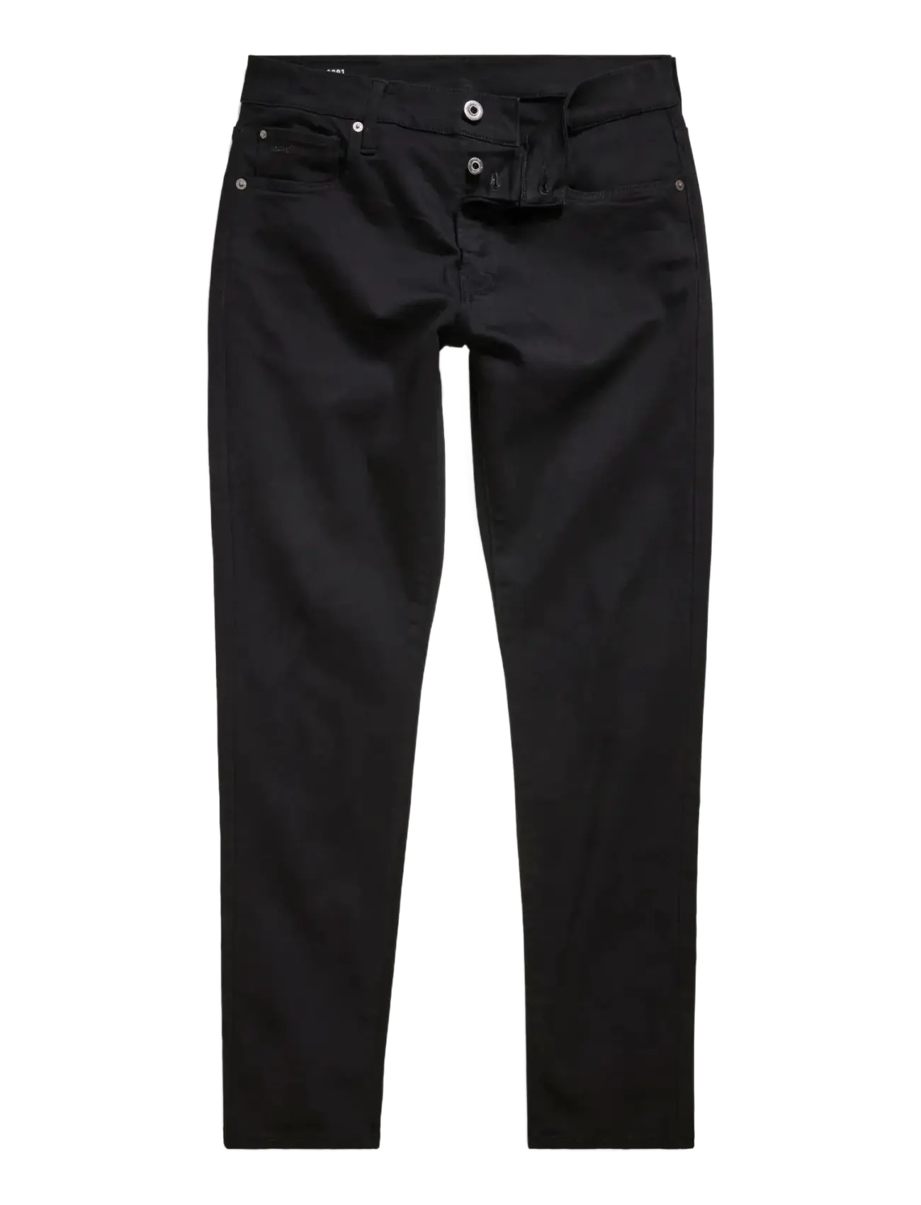 G-Star 3301 Slim - Campaign - PITCH BLACK / black