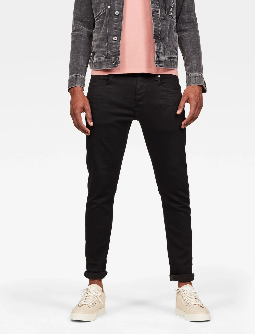 G-Star - 3301 Slim - slim fit jeans - pitch black - 0