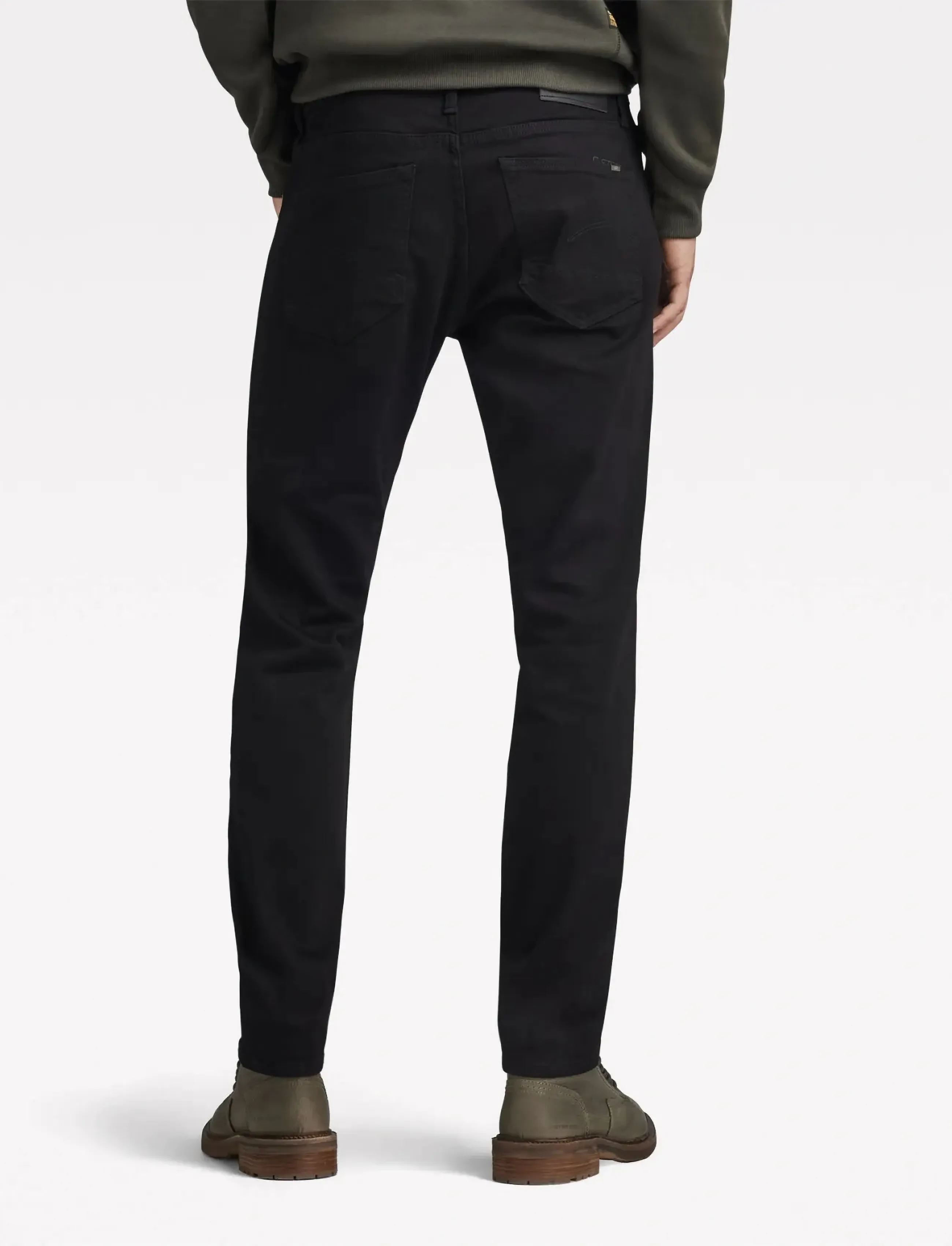 G-Star - 3301 Slim - housut & farkut - pitch black - 3