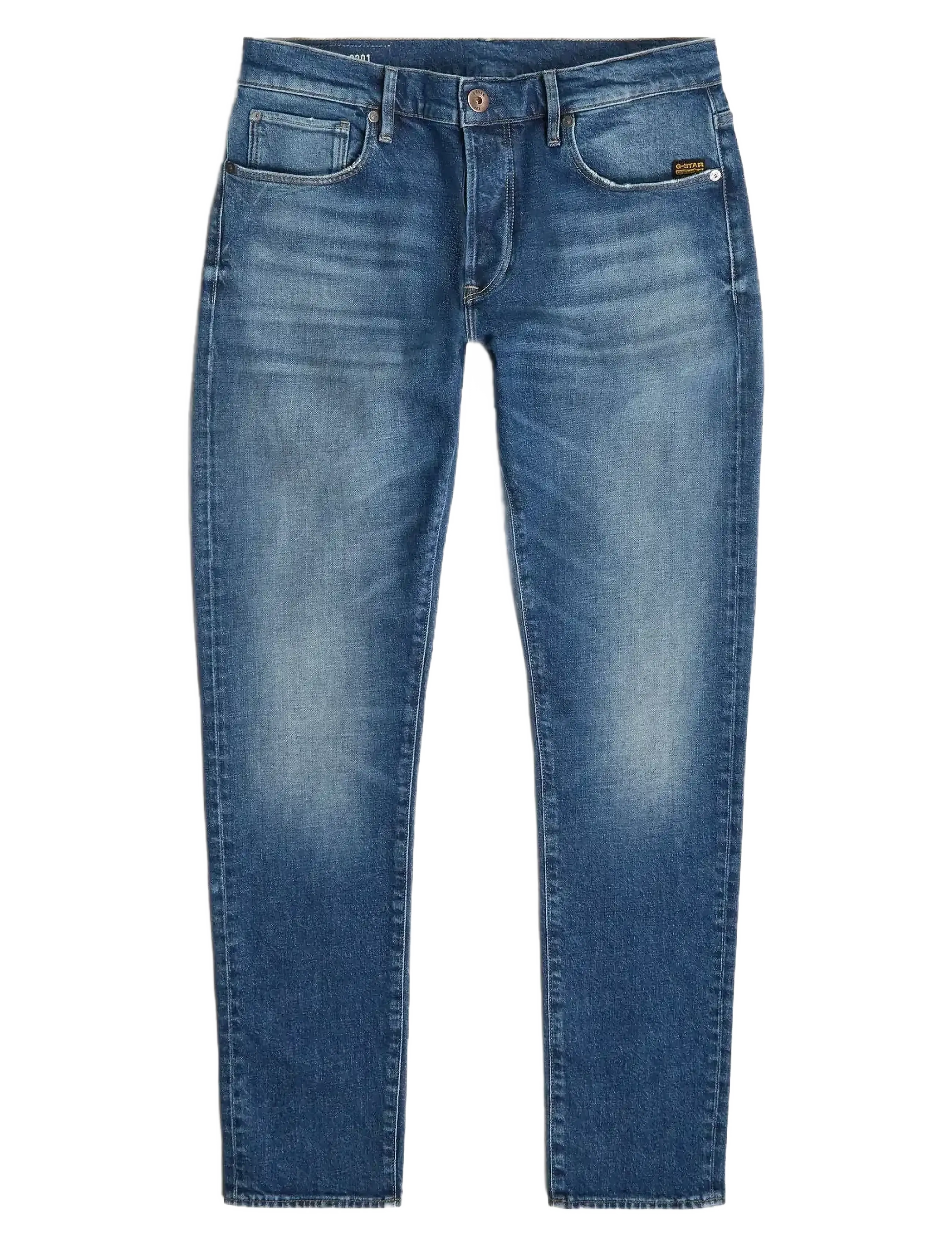 G-Star 3301 Slim - Kleidung - VINTAGE SAKARYA / blue