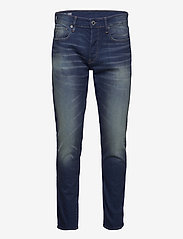 G-Star RAW - 3301 Slim - slim jeans - worker blue faded - 0