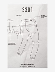 G-Star RAW - 3301 Slim - slim jeans - worker blue faded - 5