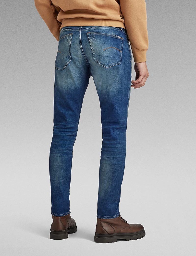 G-Star - 3301 Slim - slim jeans - worker blue faded - 3