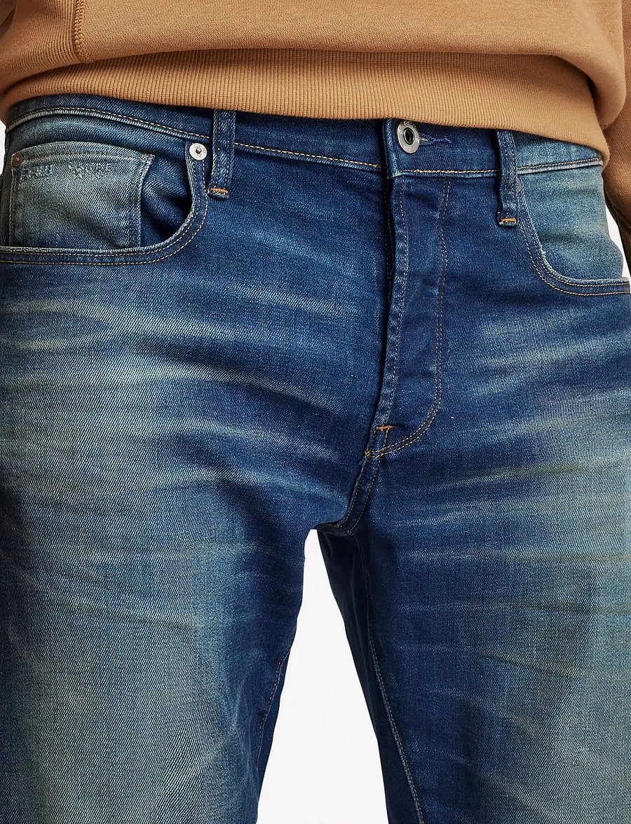 G-Star - 3301 Slim - slim fit jeans - worker blue faded - 5