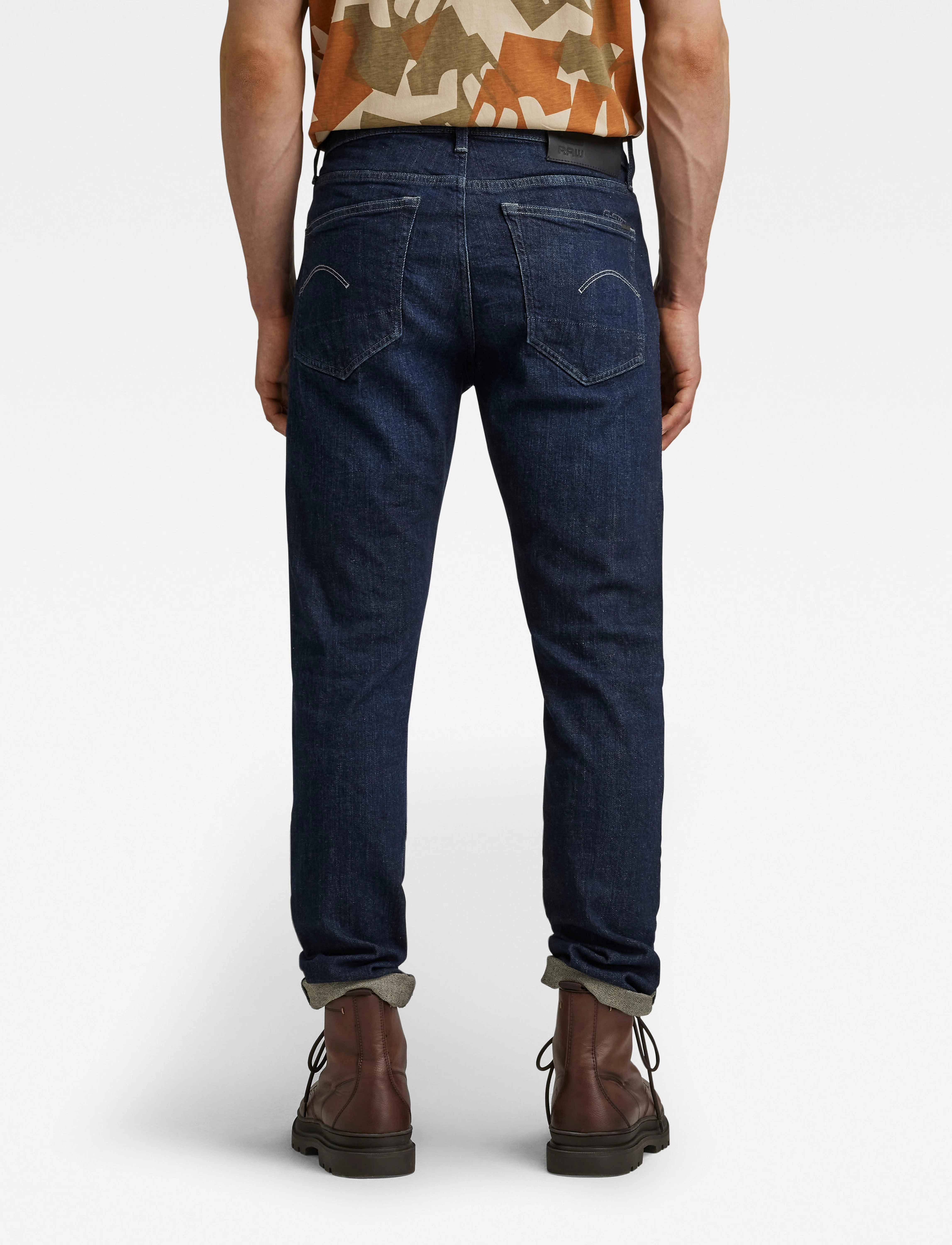 G-Star - 3301 Slim - bukser & jeans - worn in deep marine - 3