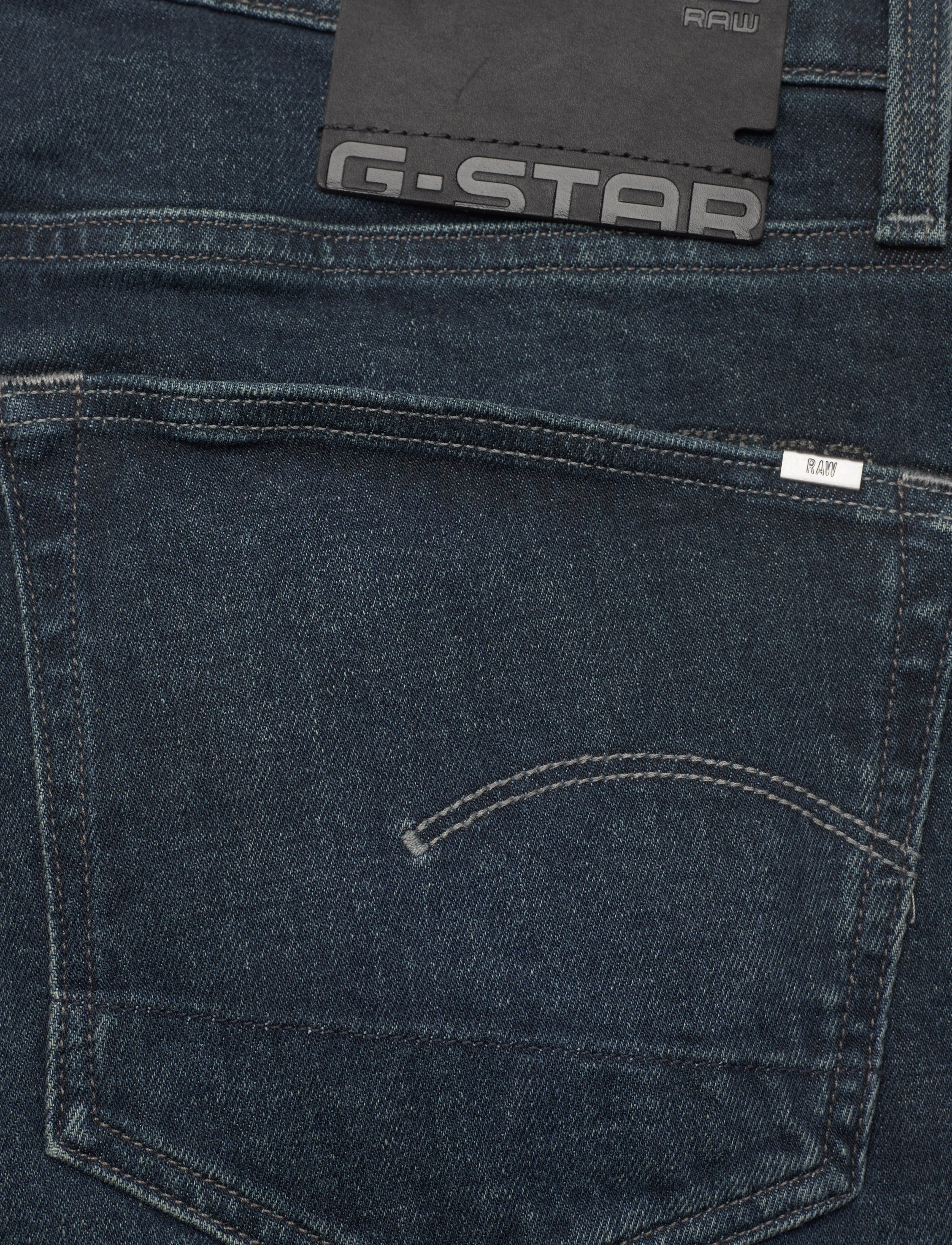G-Star - 3301 Slim - byxor & jeans - worn in deep teal - 4