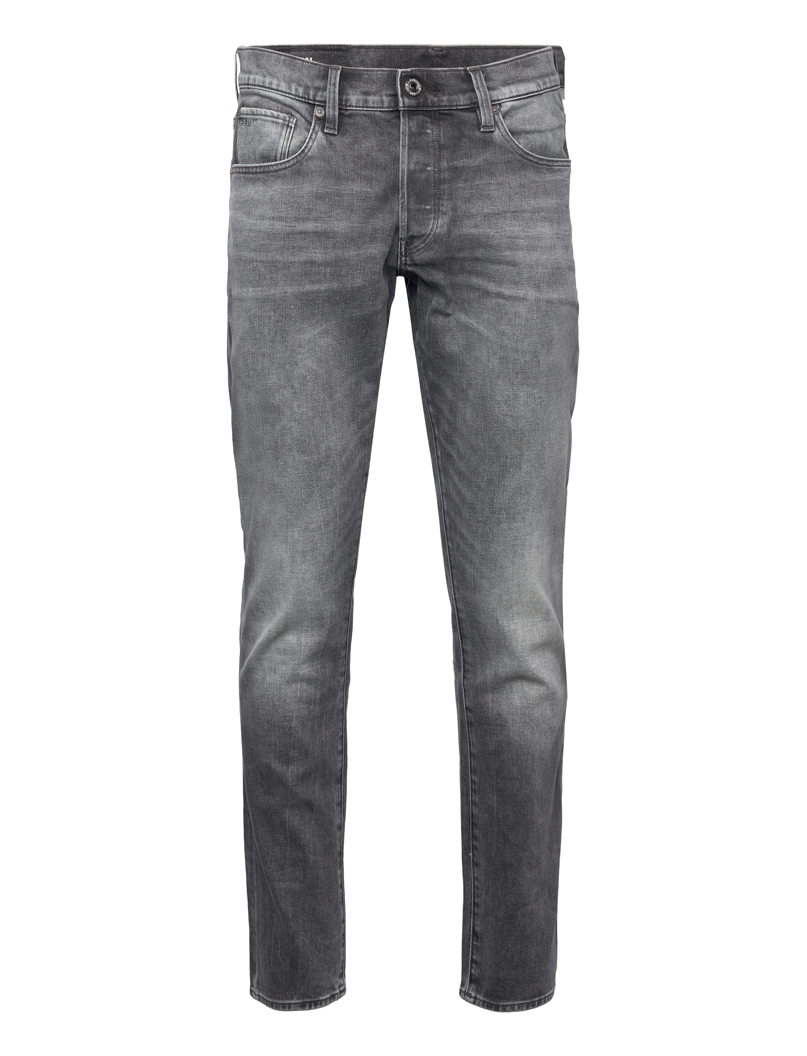G-Star 3301 Regular Tapered - Tapered jeans - FADED BULLIT / grey