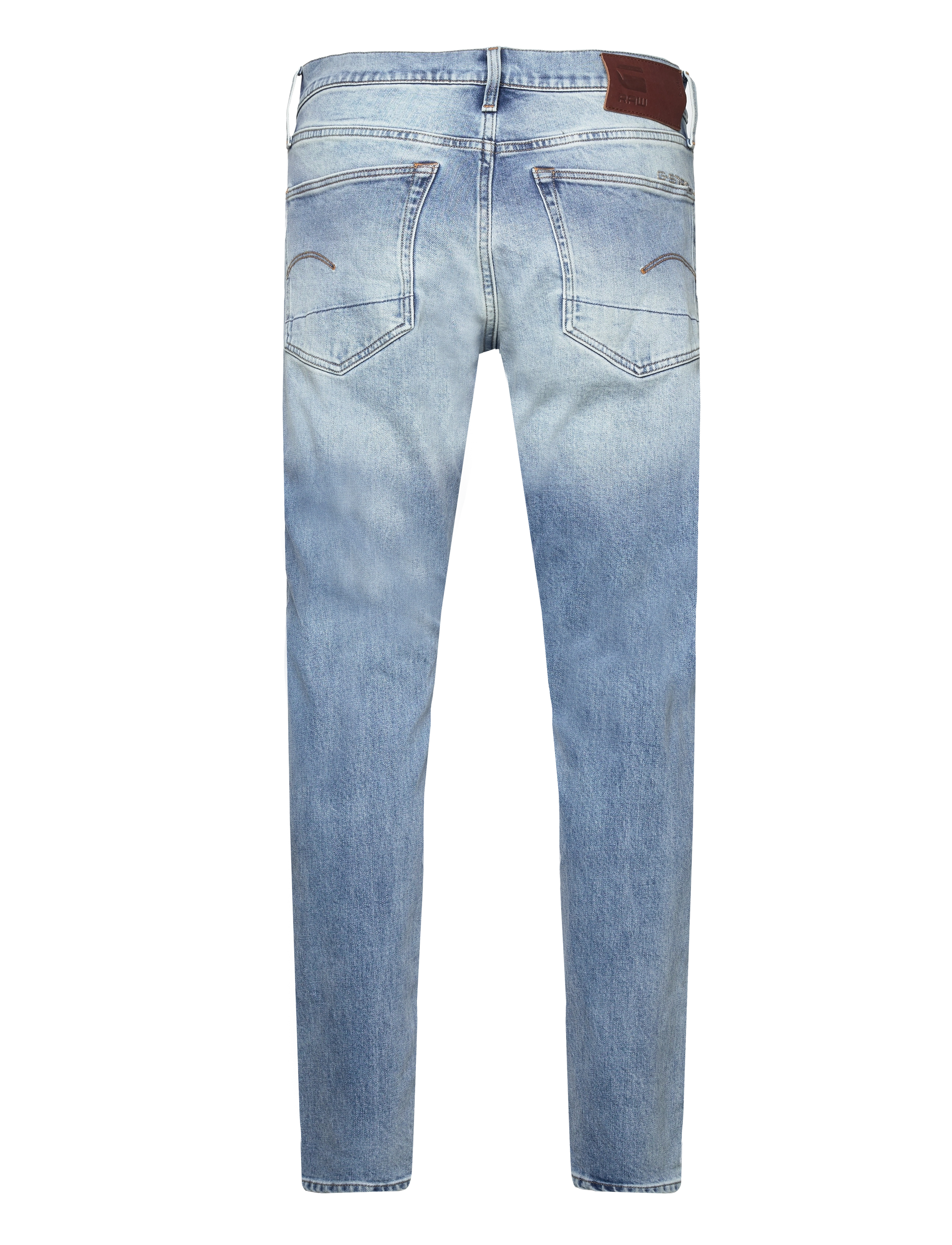 G-Star - 3301 Regular Tapered - laisvo kirpimo džinsai - lt indigo aged - 2