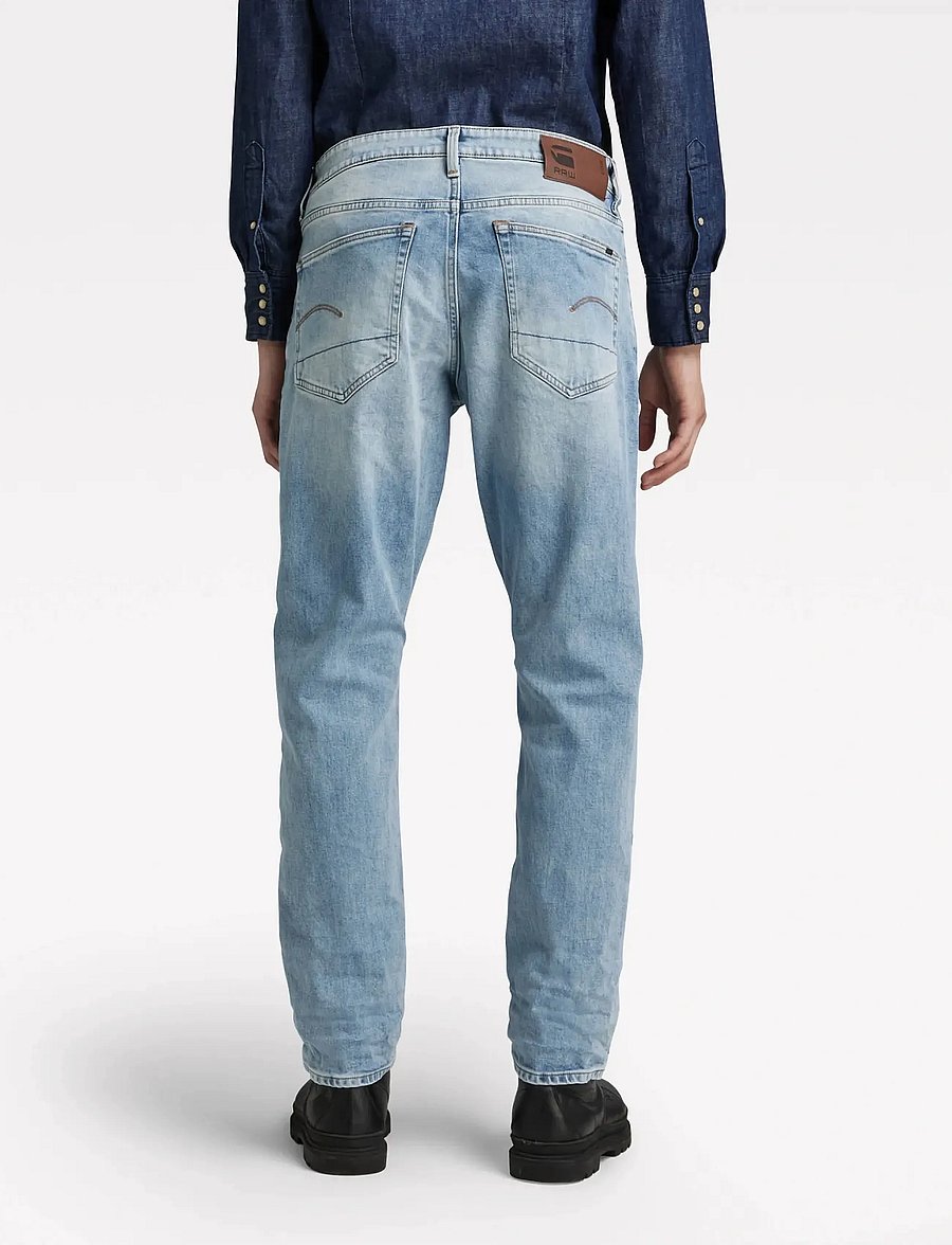 G-Star - 3301 Regular Tapered - tapered jeans - lt indigo aged - 3