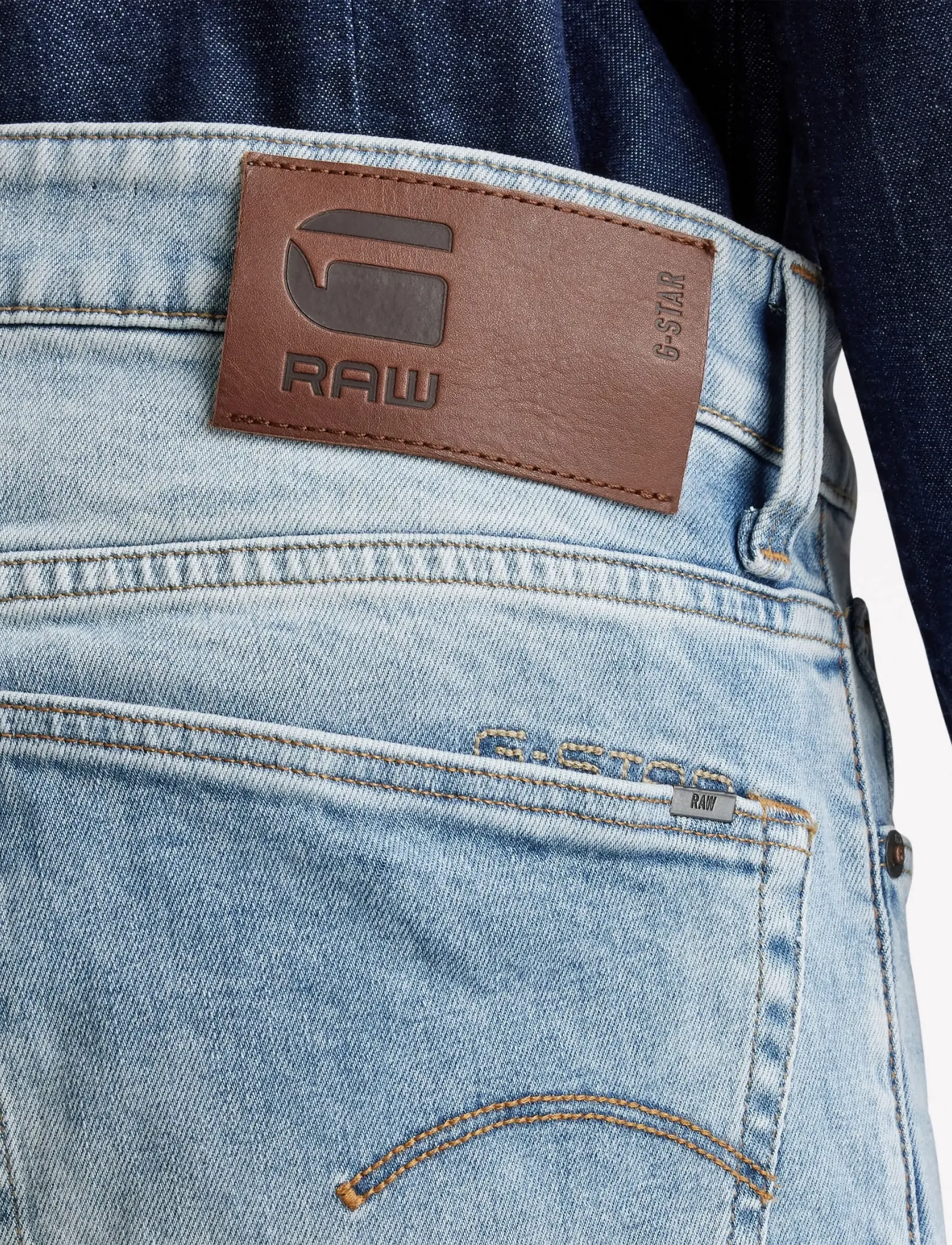 G-Star - 3301 Regular Tapered - tapered jeans - lt indigo aged - 4