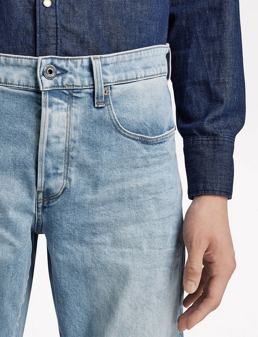G-Star - 3301 Regular Tapered - tapered jeans - lt indigo aged - 5