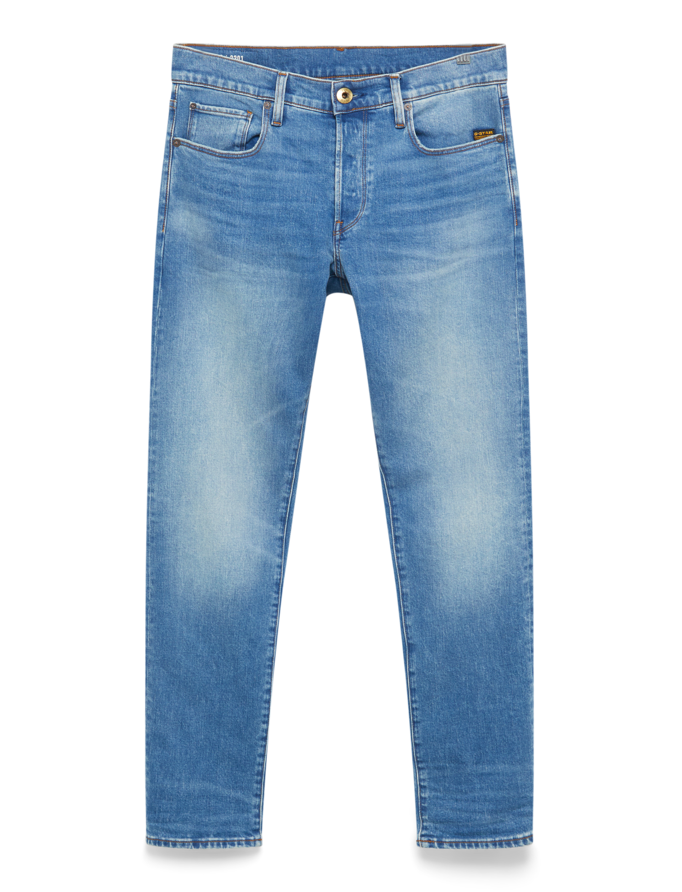 G-STAR 3301 Regular Tapered Blau - 33x30 - Herren
