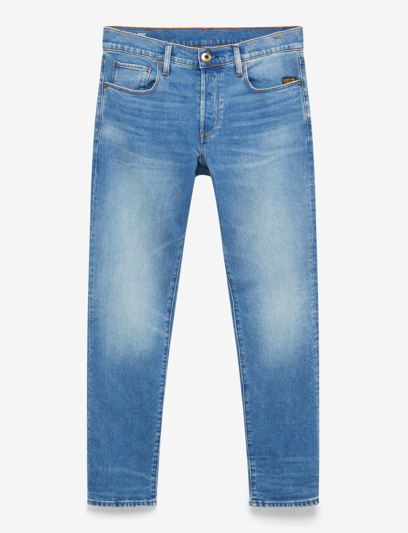 G-Star - 3301 Regular Tapered - püksid & teksad - worn in azure - 0